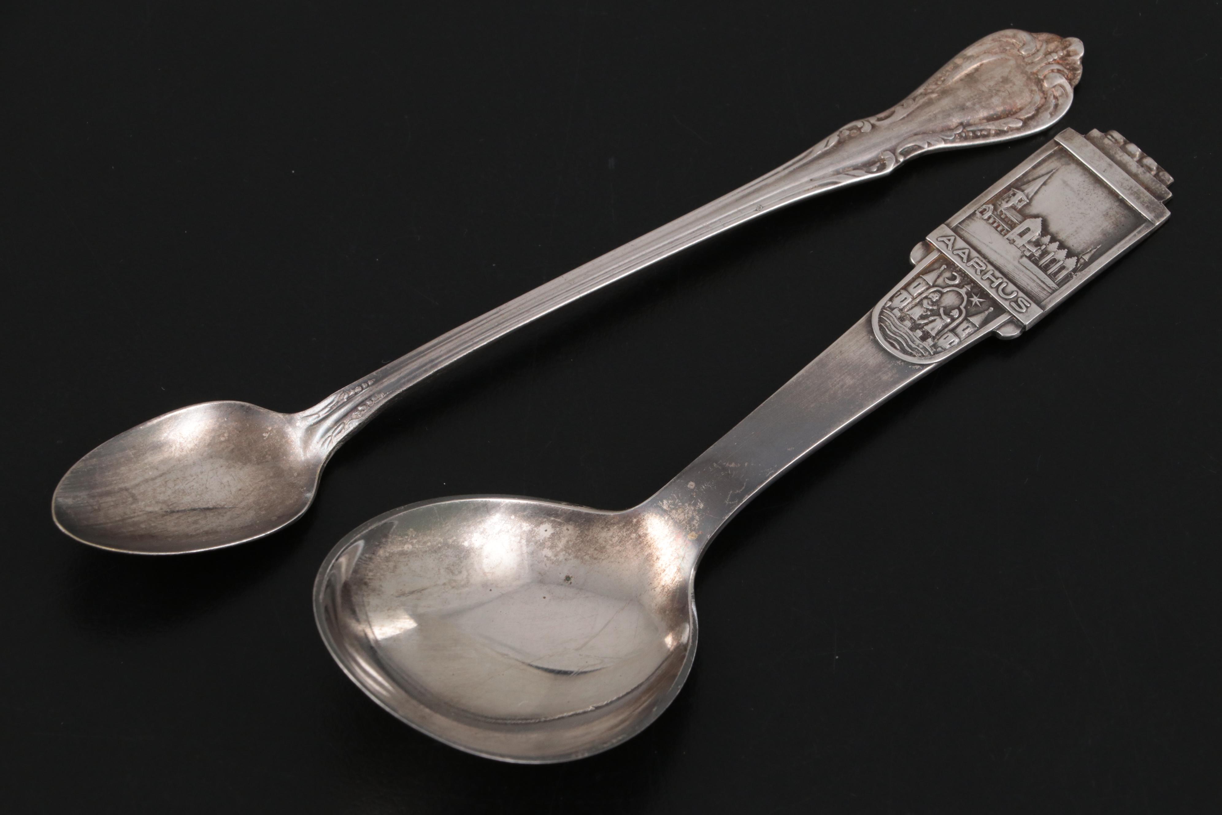 Oneida Community Silver Plate "Coronation" Flatware and Serving