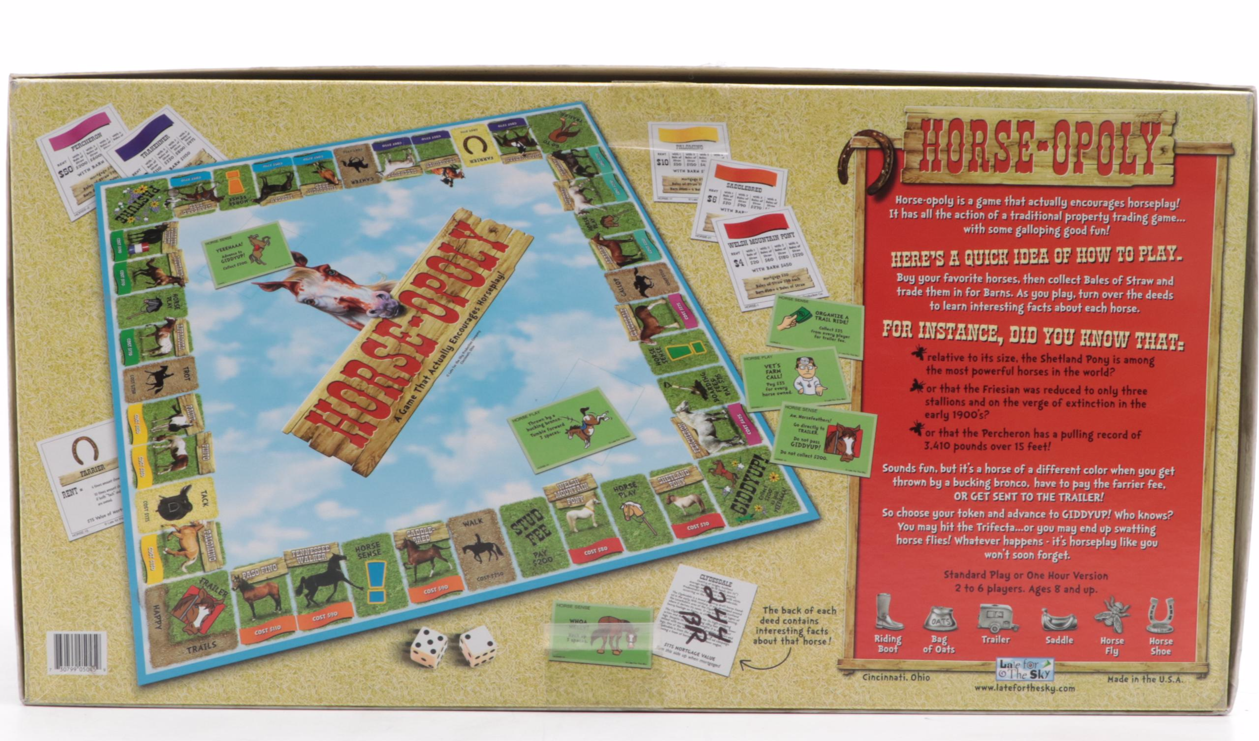 Horseopoly, Birdopoly, Photoopoly, and Dogopoly Board Games EBTH