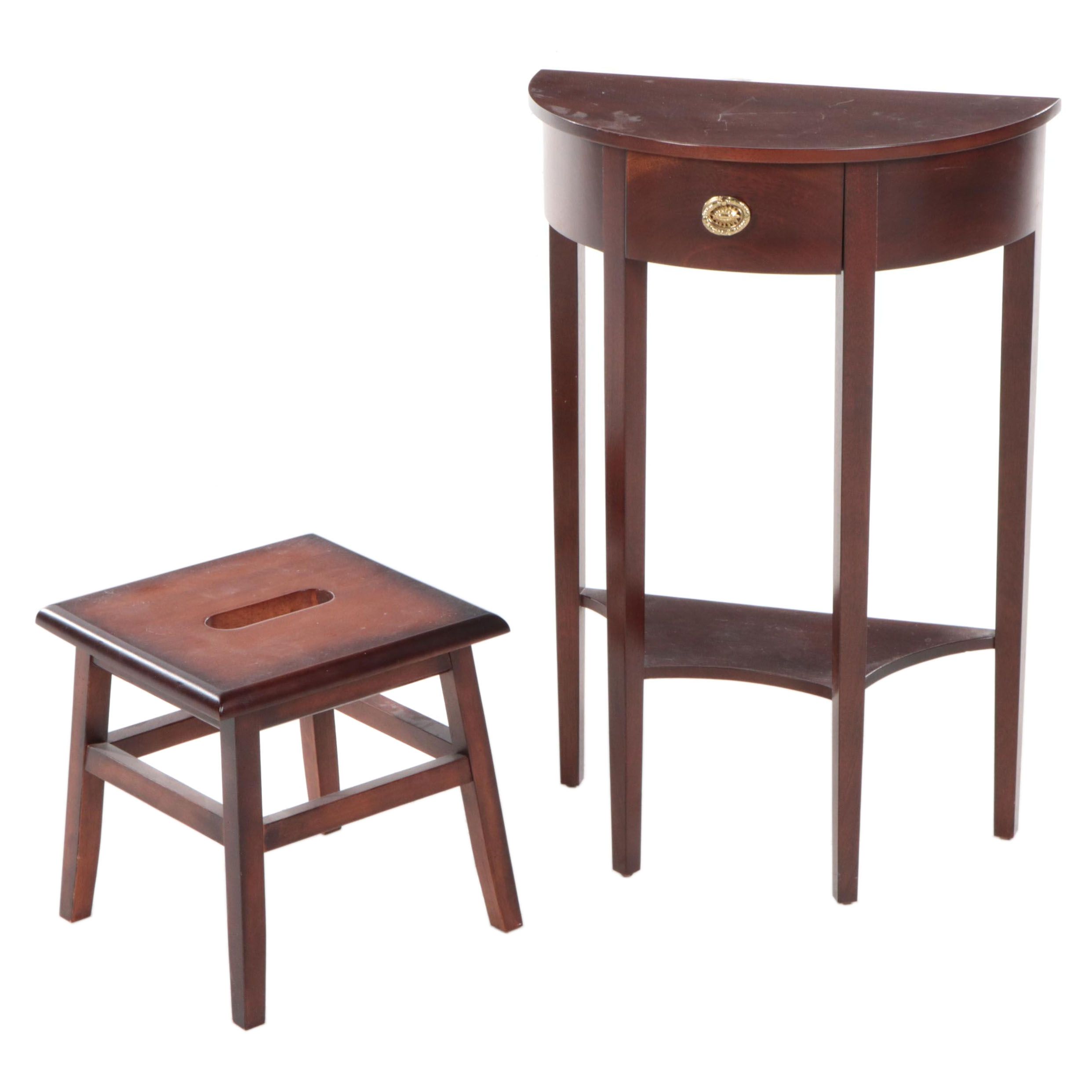 Mahogany Gate Leg Side Table | EBTH