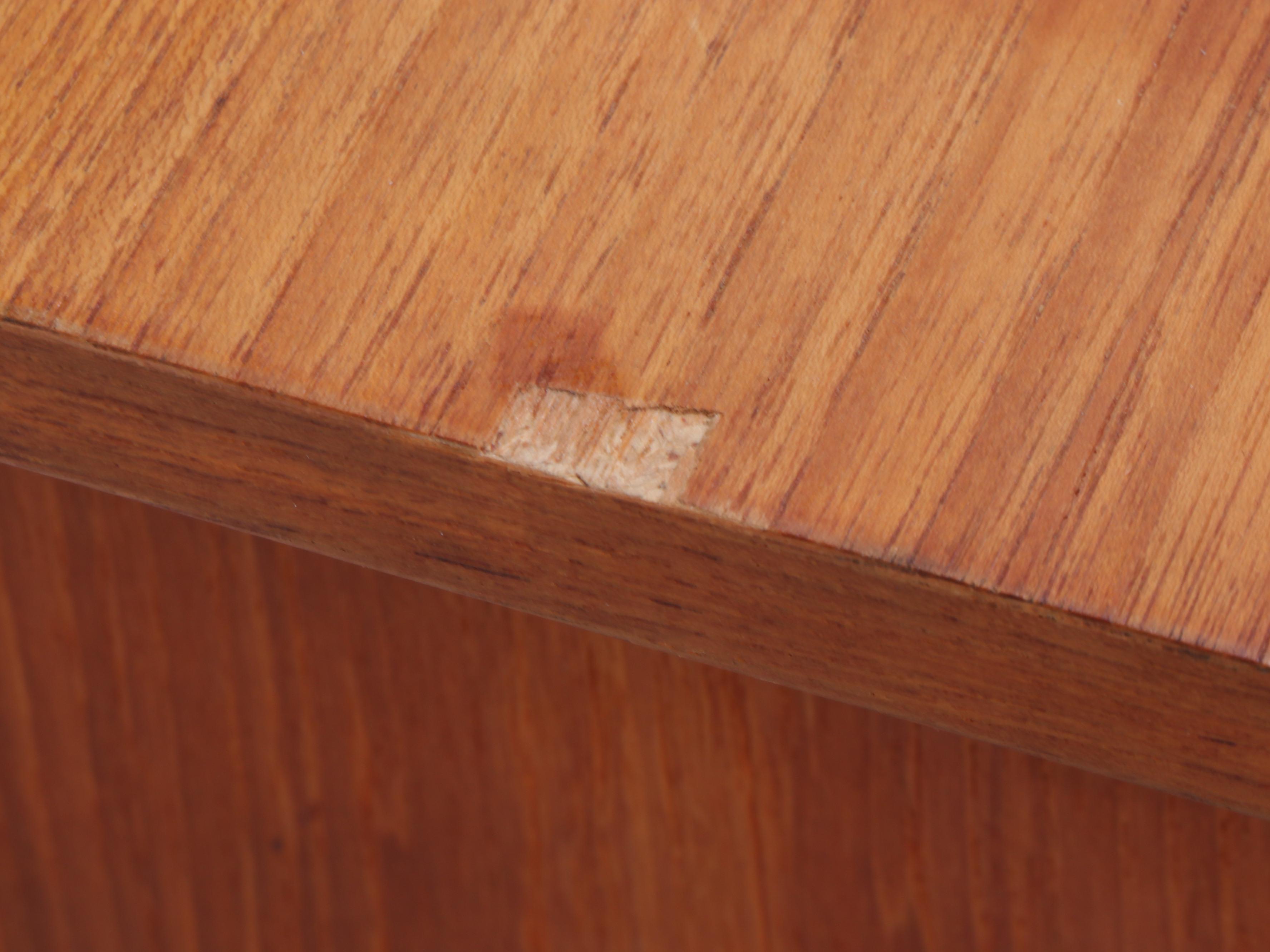 Modernist Teak Kneehole Desk, Mid20th Century EBTH