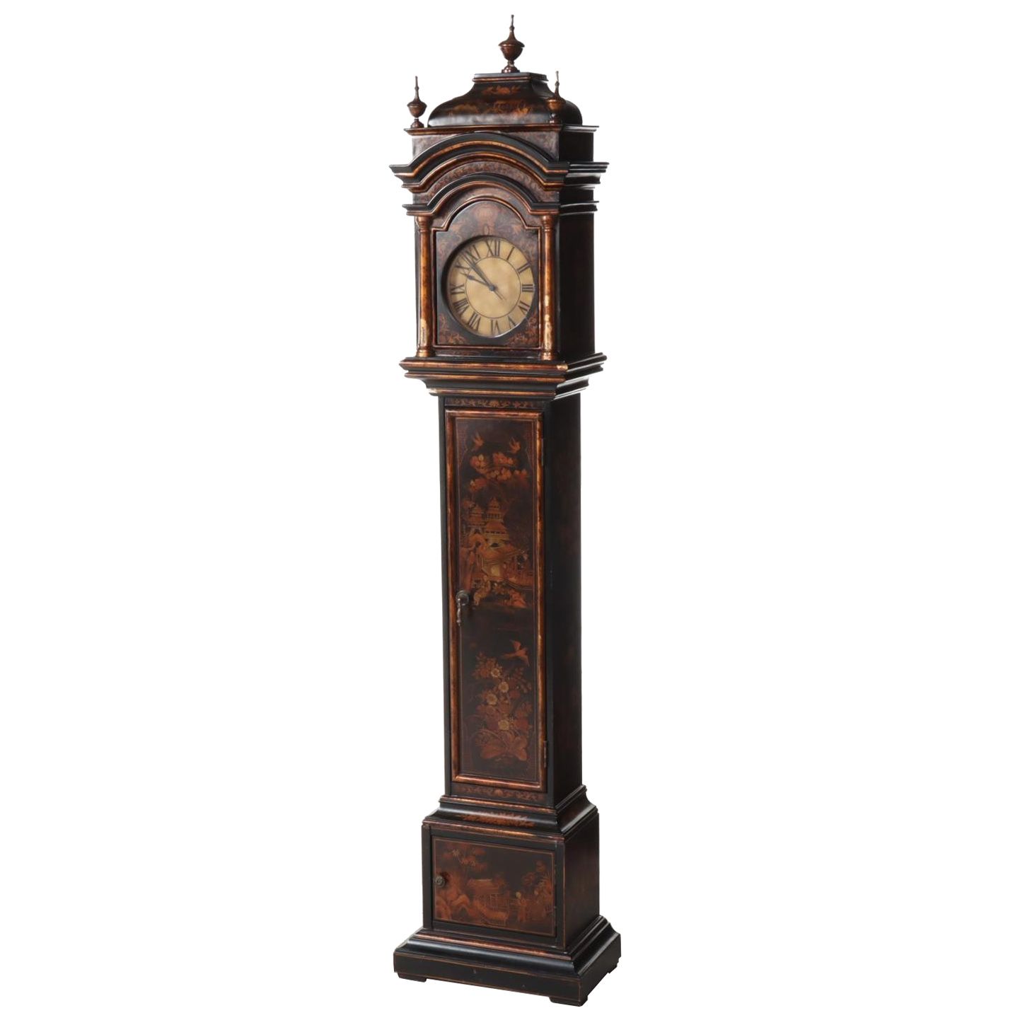 French Chinoiserie Style Grandfather Clock EBTH
