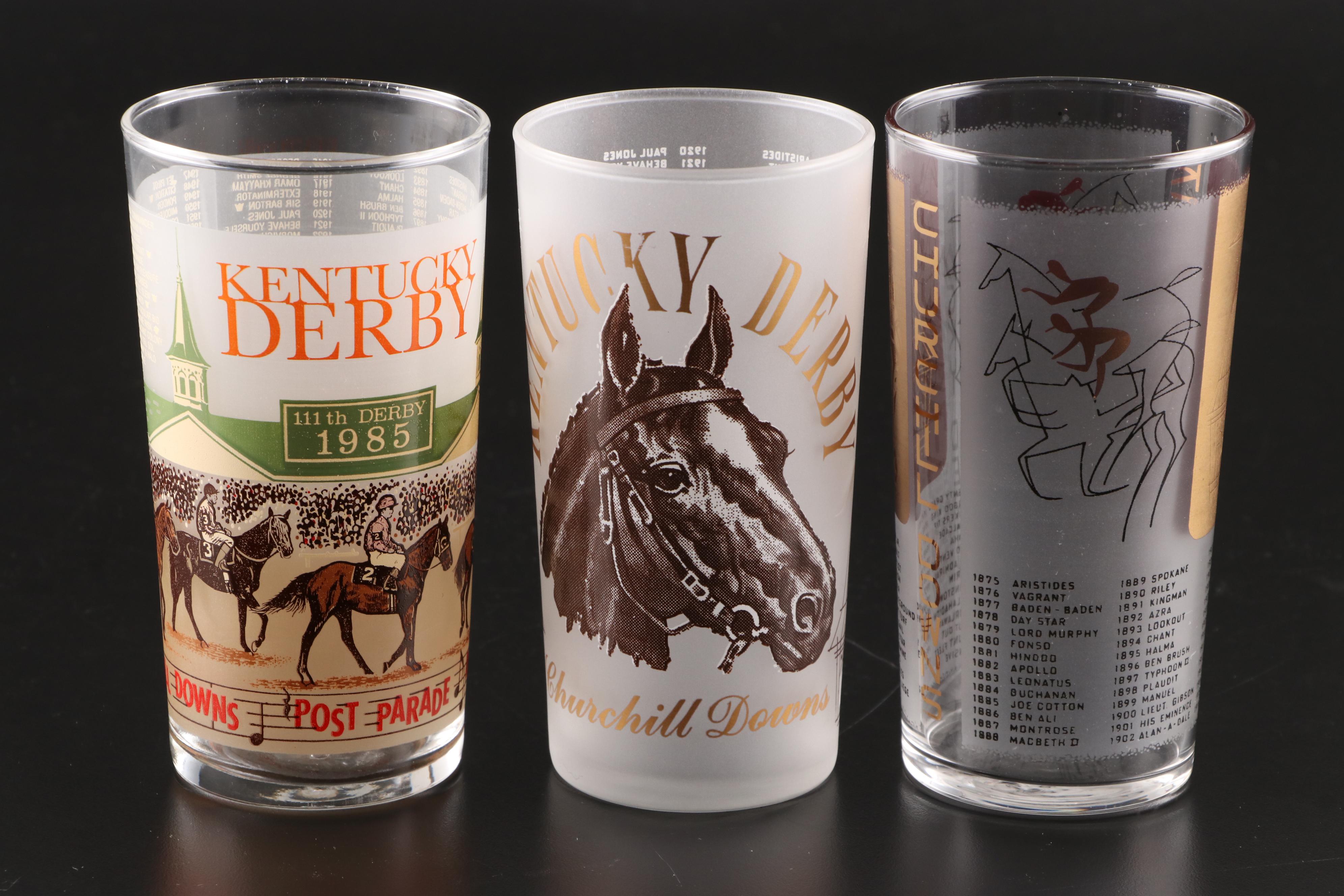Libbey 1959 and Other Kentucky Derby Glasses EBTH