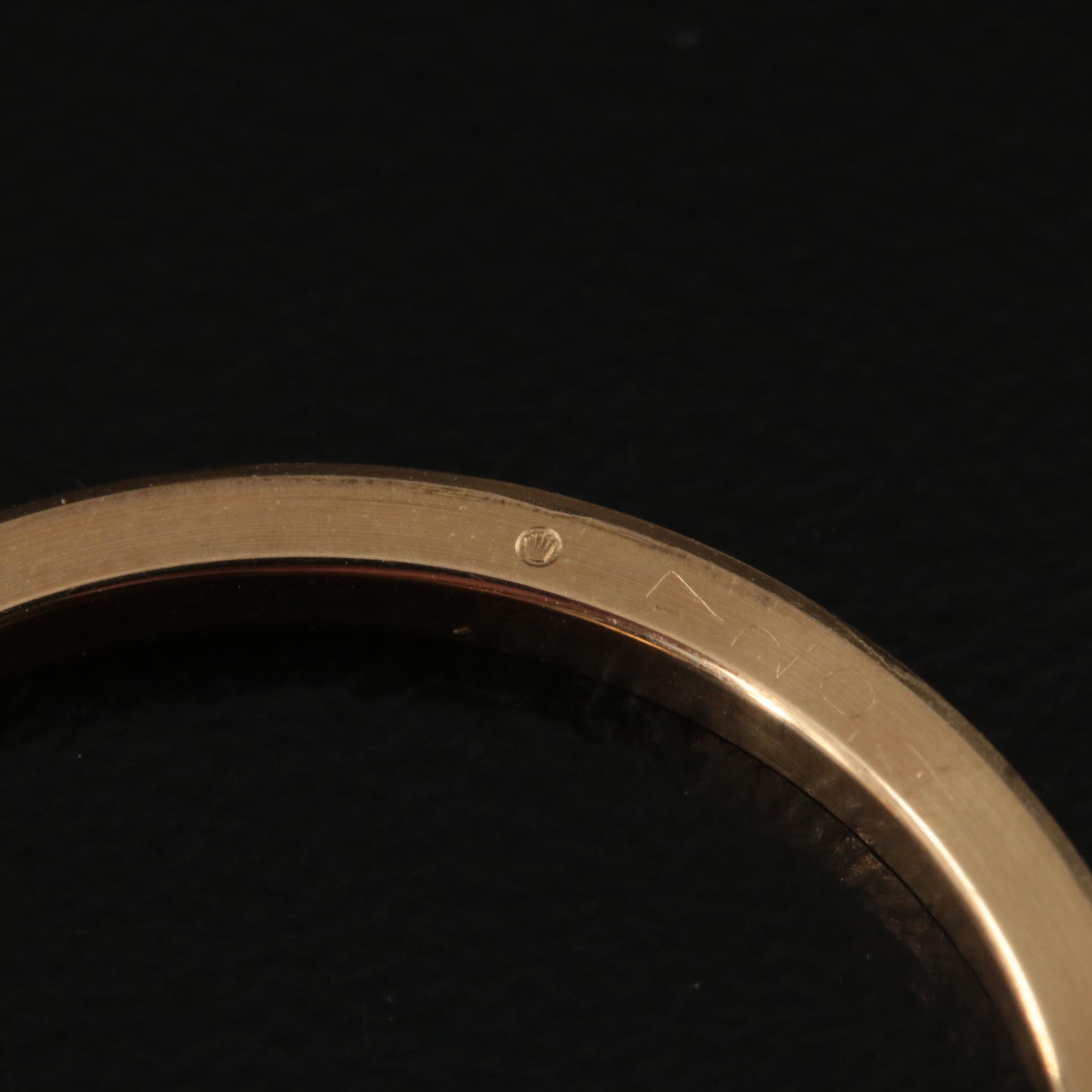 18K Rolex Fluted Bezel EBTH