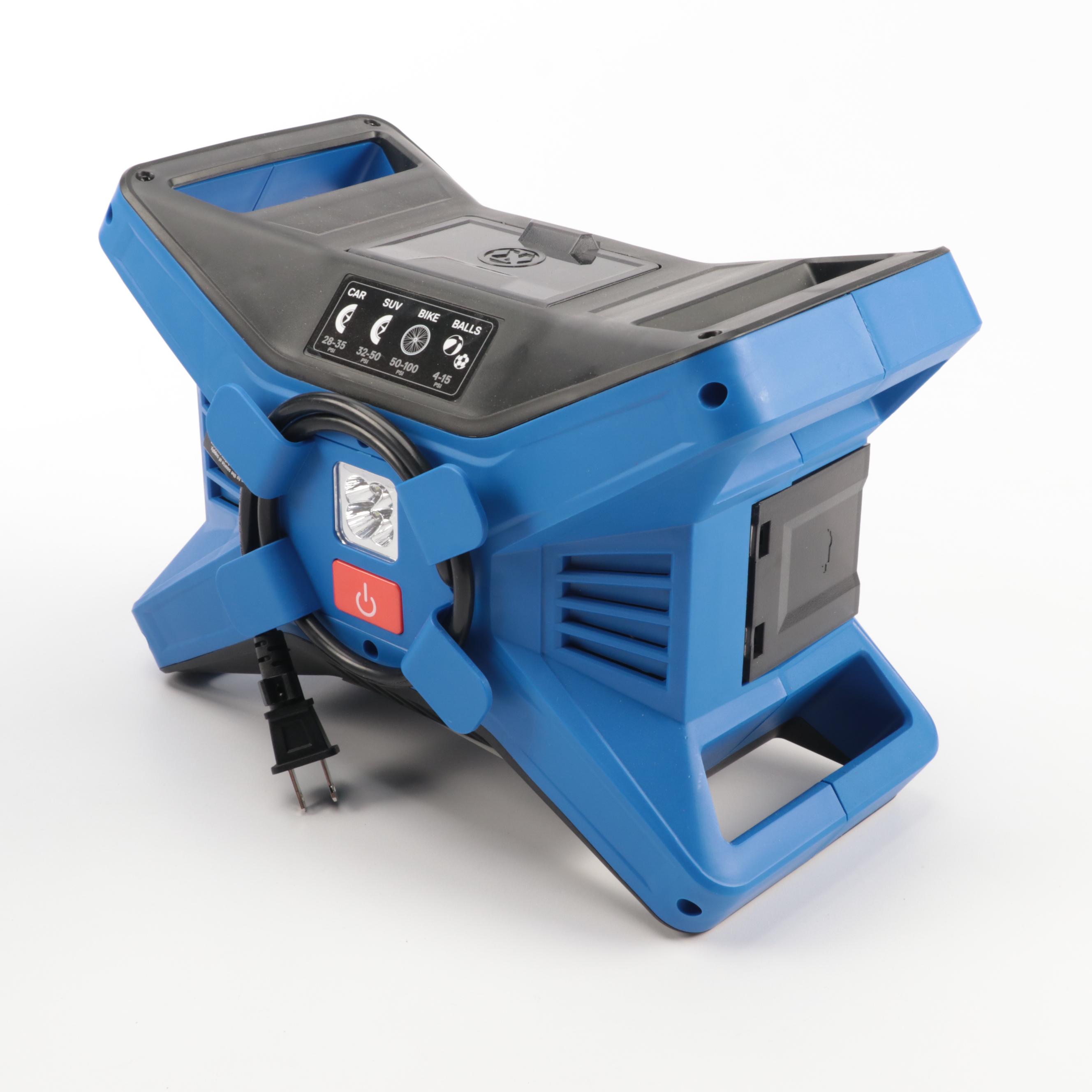 Kobalt DualPower Tire Inflator EBTH