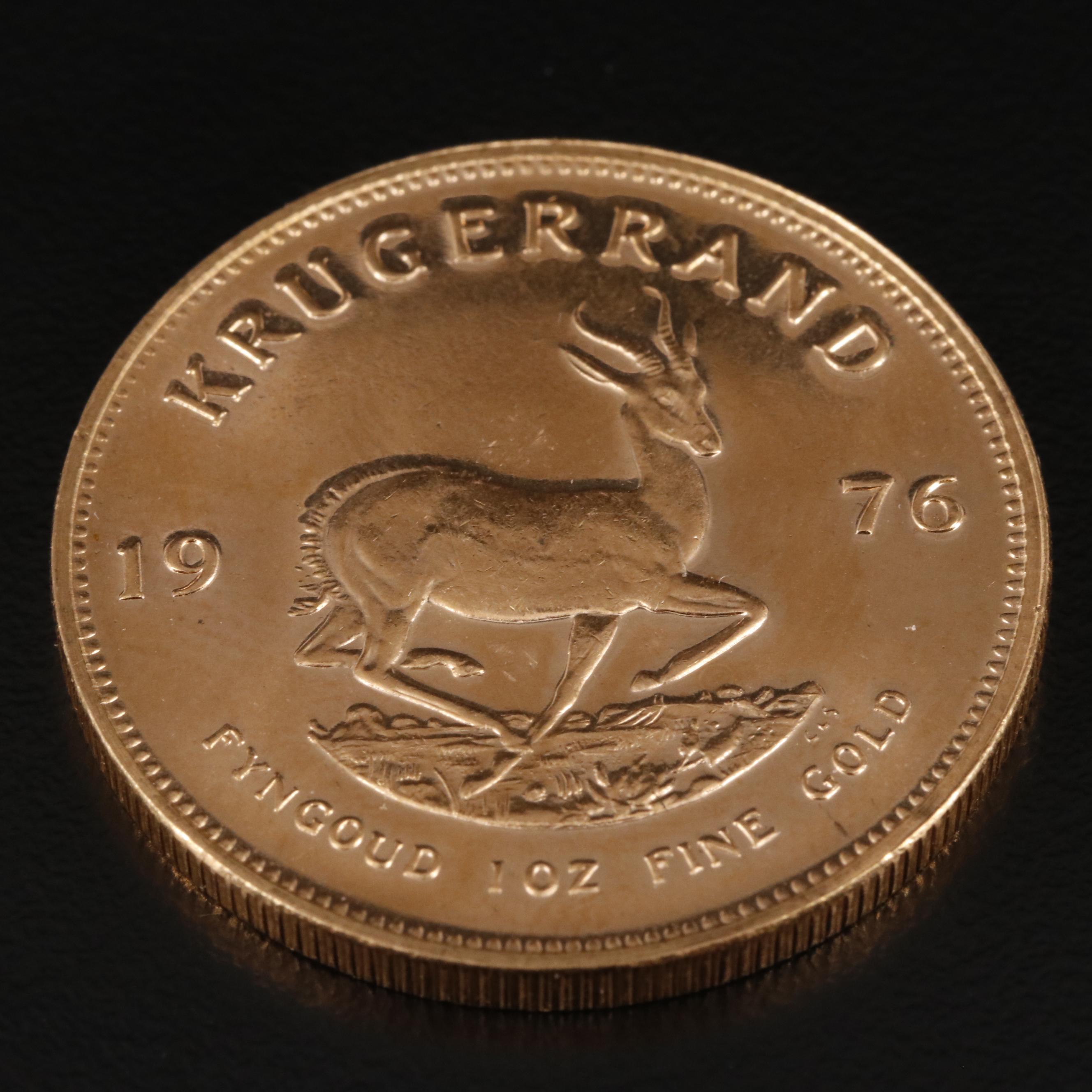1976 South Africa Krugerrand 1oz. Gold Bullion Coin EBTH