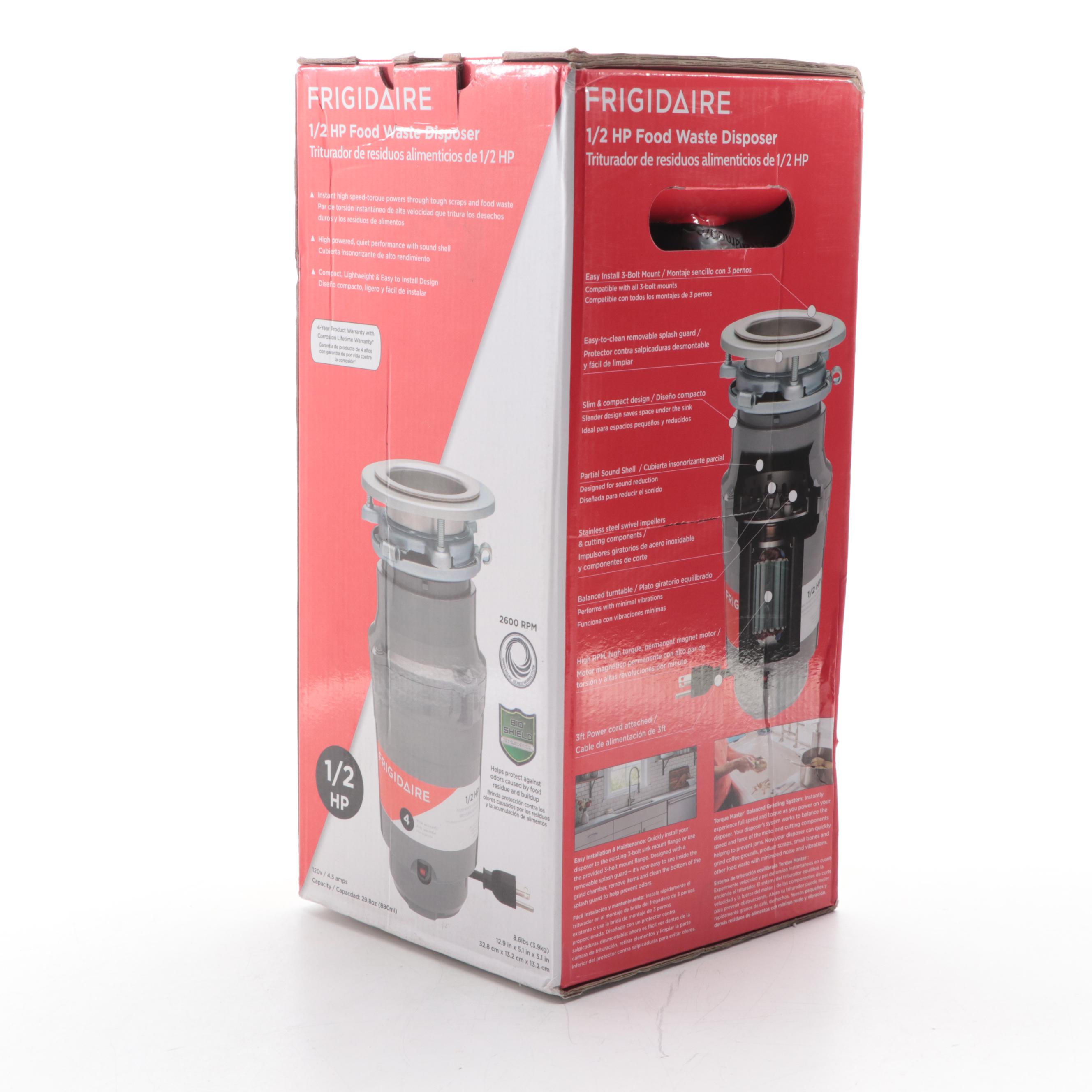 Frigidaire 1/2 HP Food Waste Disposer EBTH