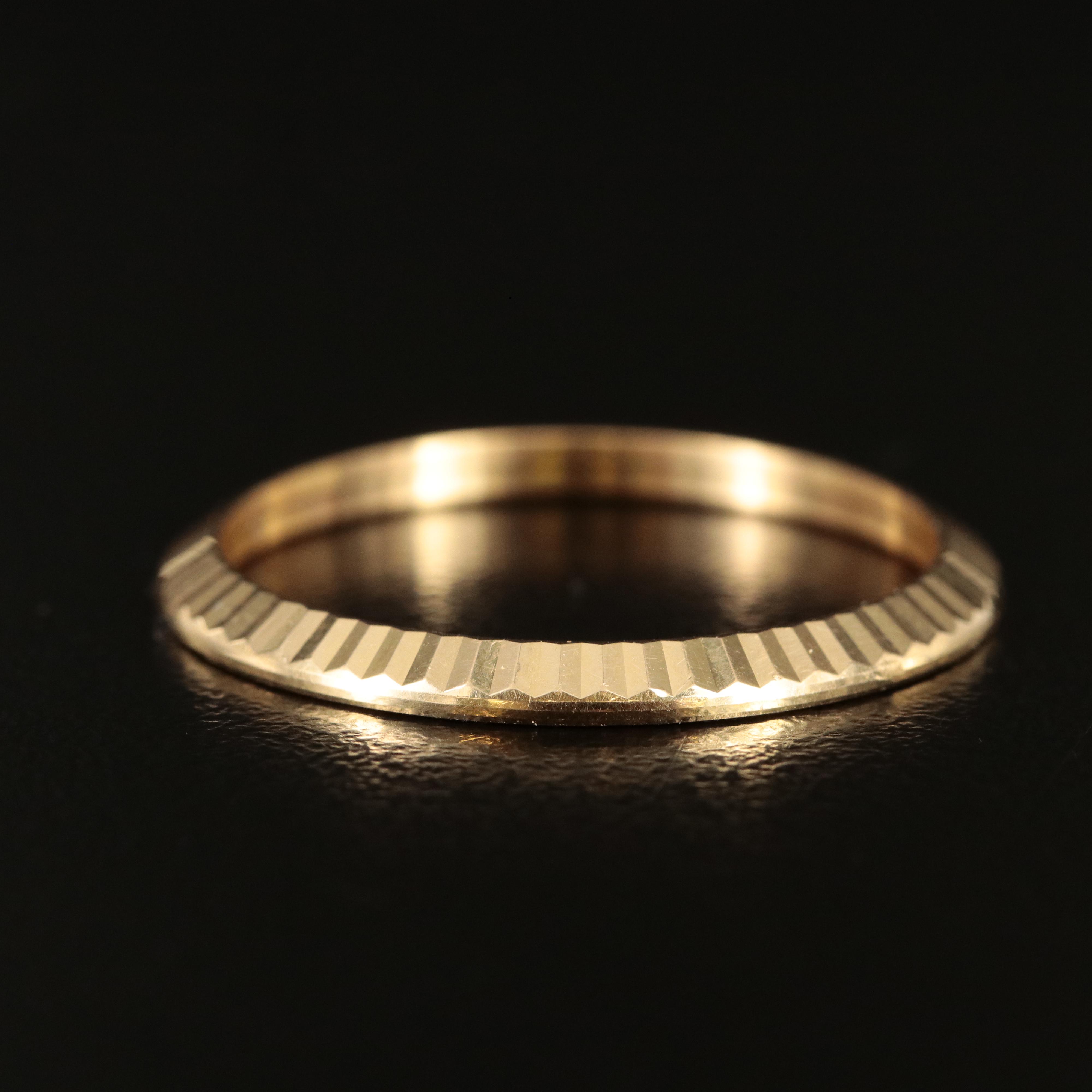 18K Rolex Fluted Bezel EBTH