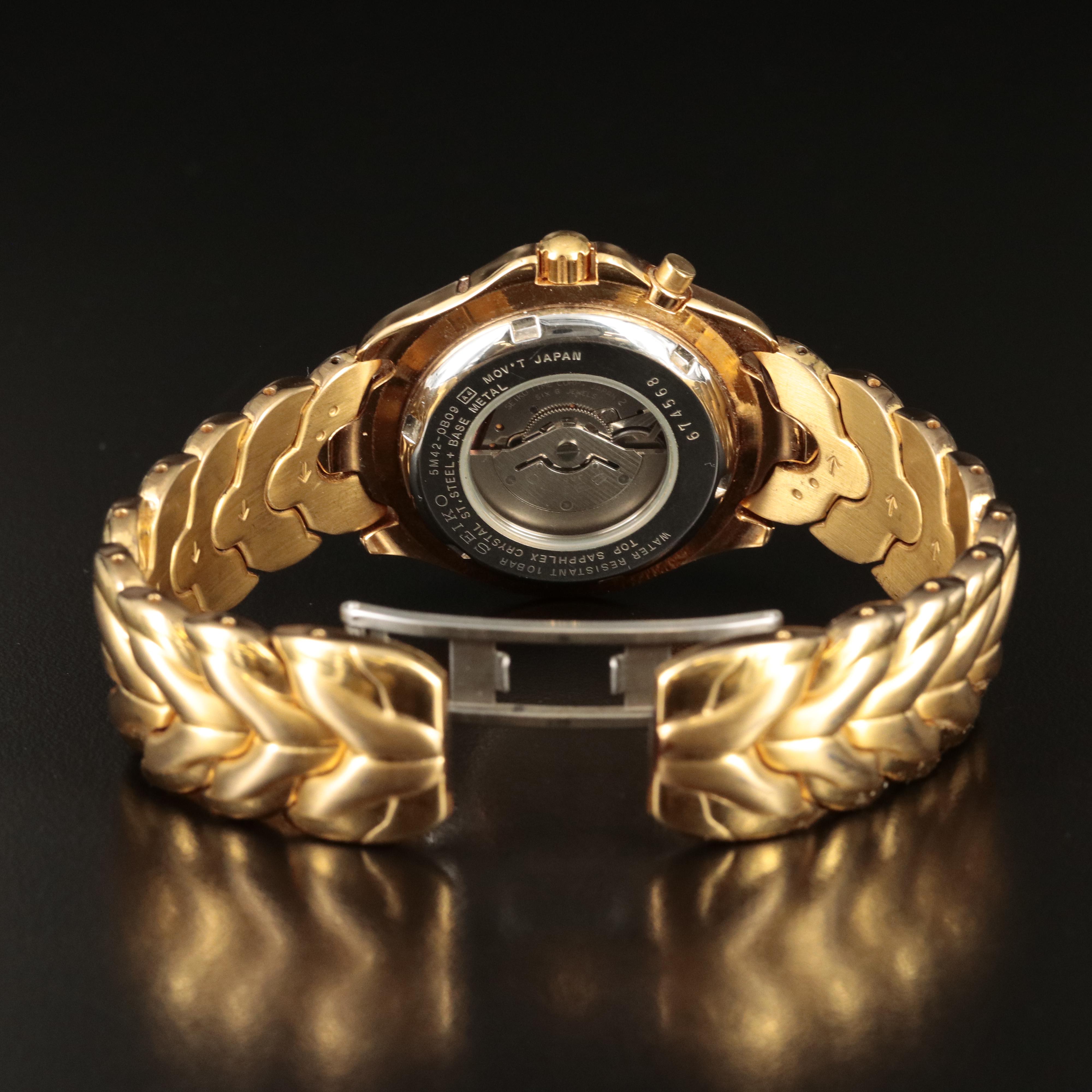 Seiko Sports 100 Date Wristwatch EBTH