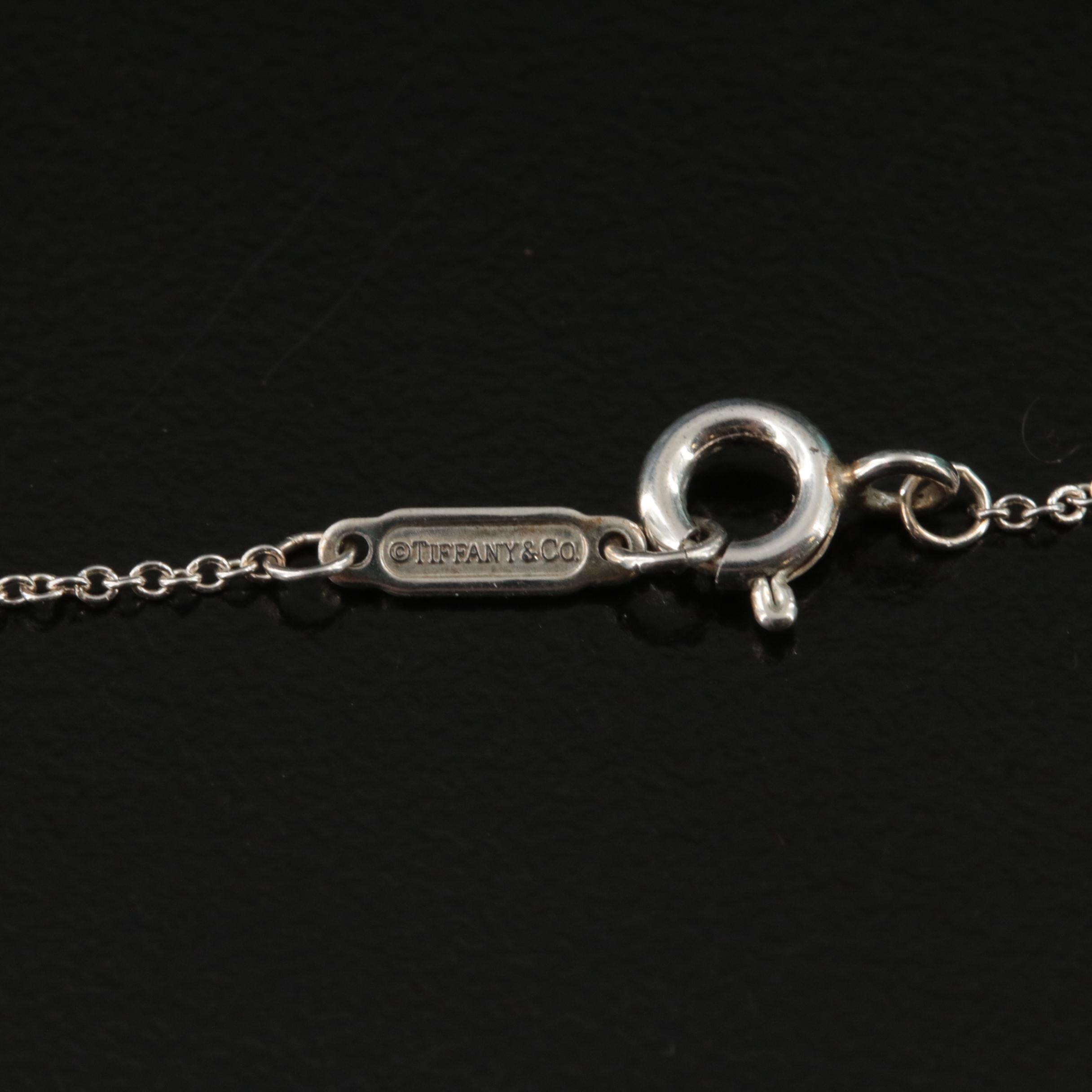 Tiffany & Co. Sterling Enamel Ladybug Charm Necklace EBTH