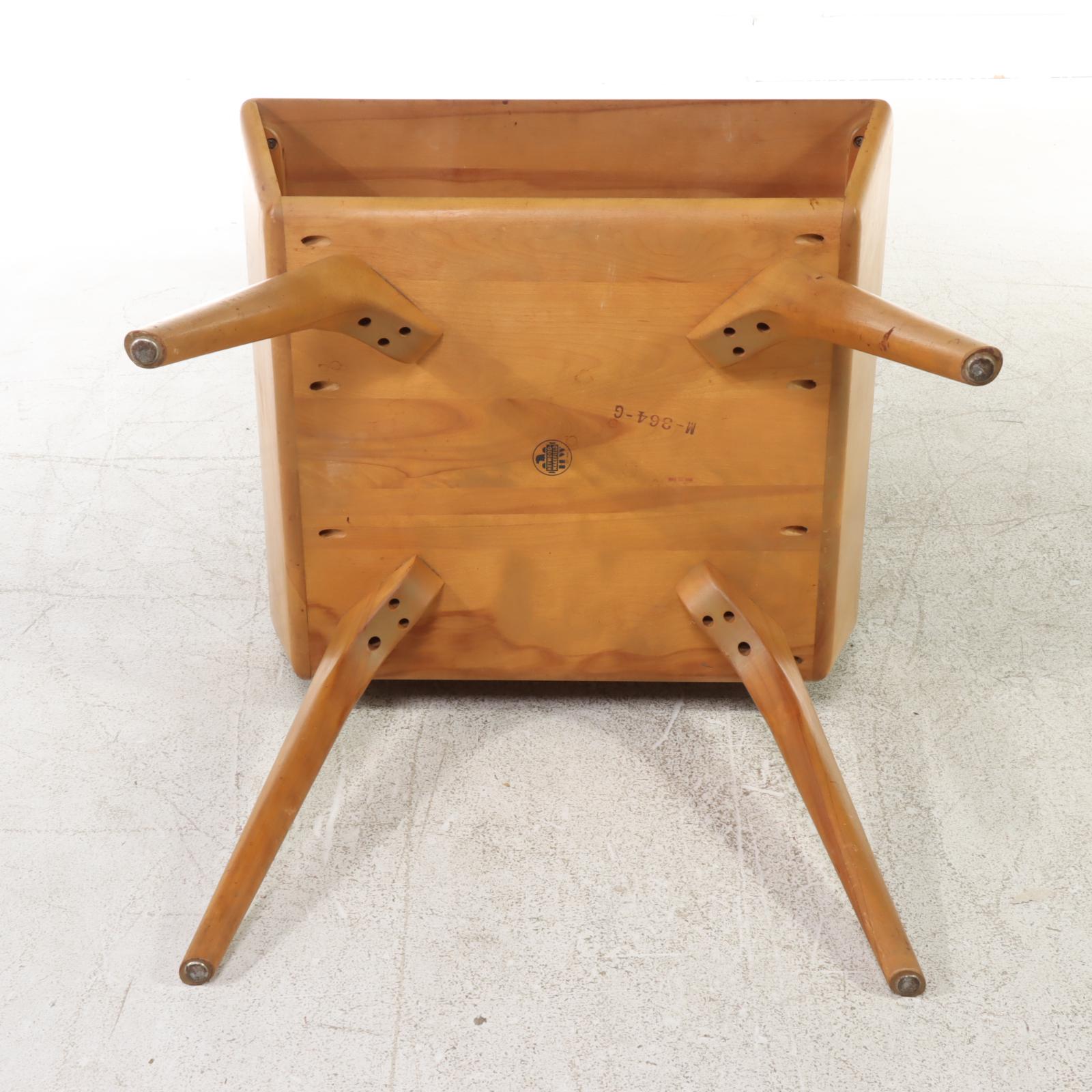 HeywoodWakefield Mid Century Modern TwoTier Side Table EBTH