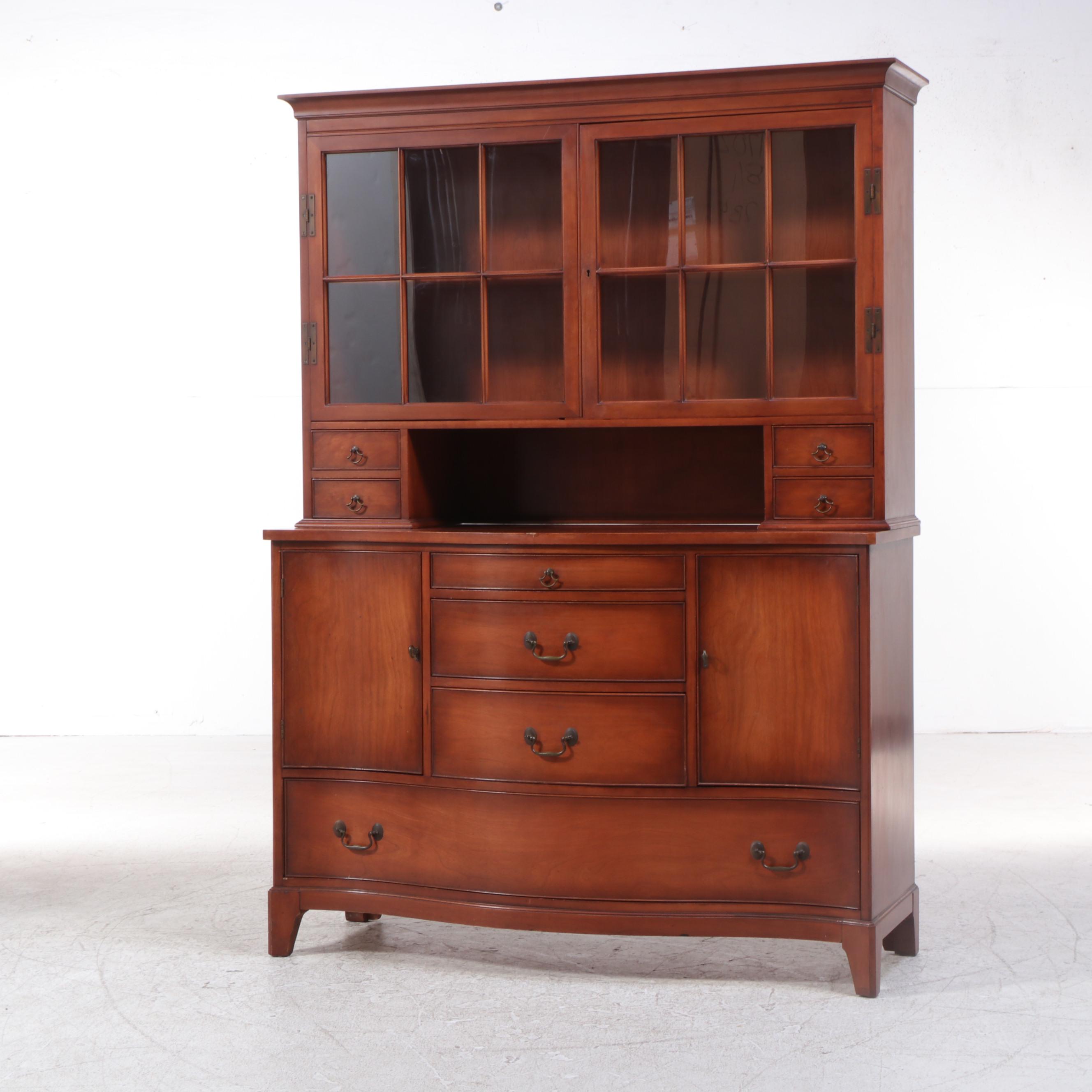 Federal Style Cherrywood Finish China EBTH