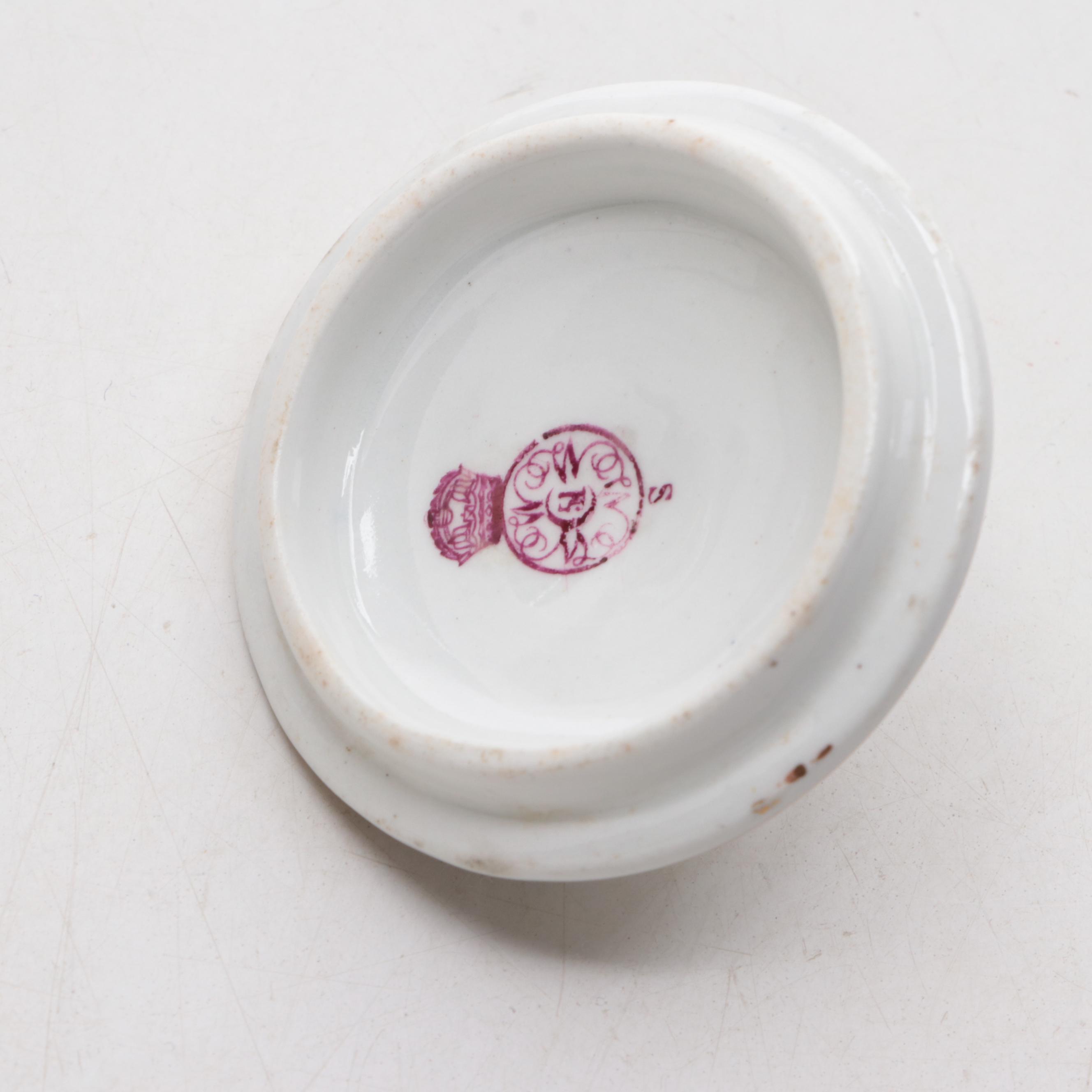 Royal Worcester Victorian Porcelain Teapot, Circa 1881 EBTH