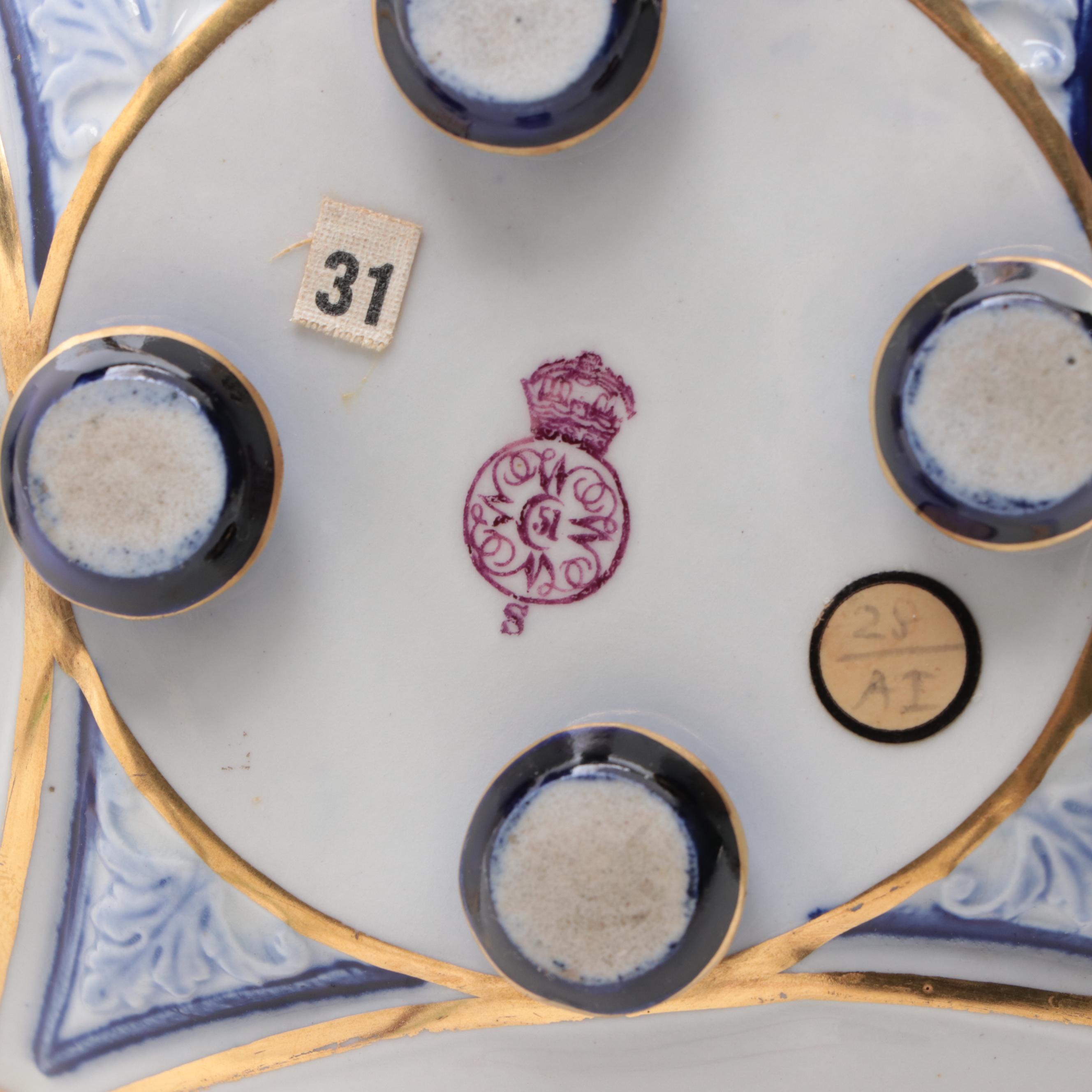 Royal Worcester Victorian Porcelain Teapot, Circa 1881 EBTH