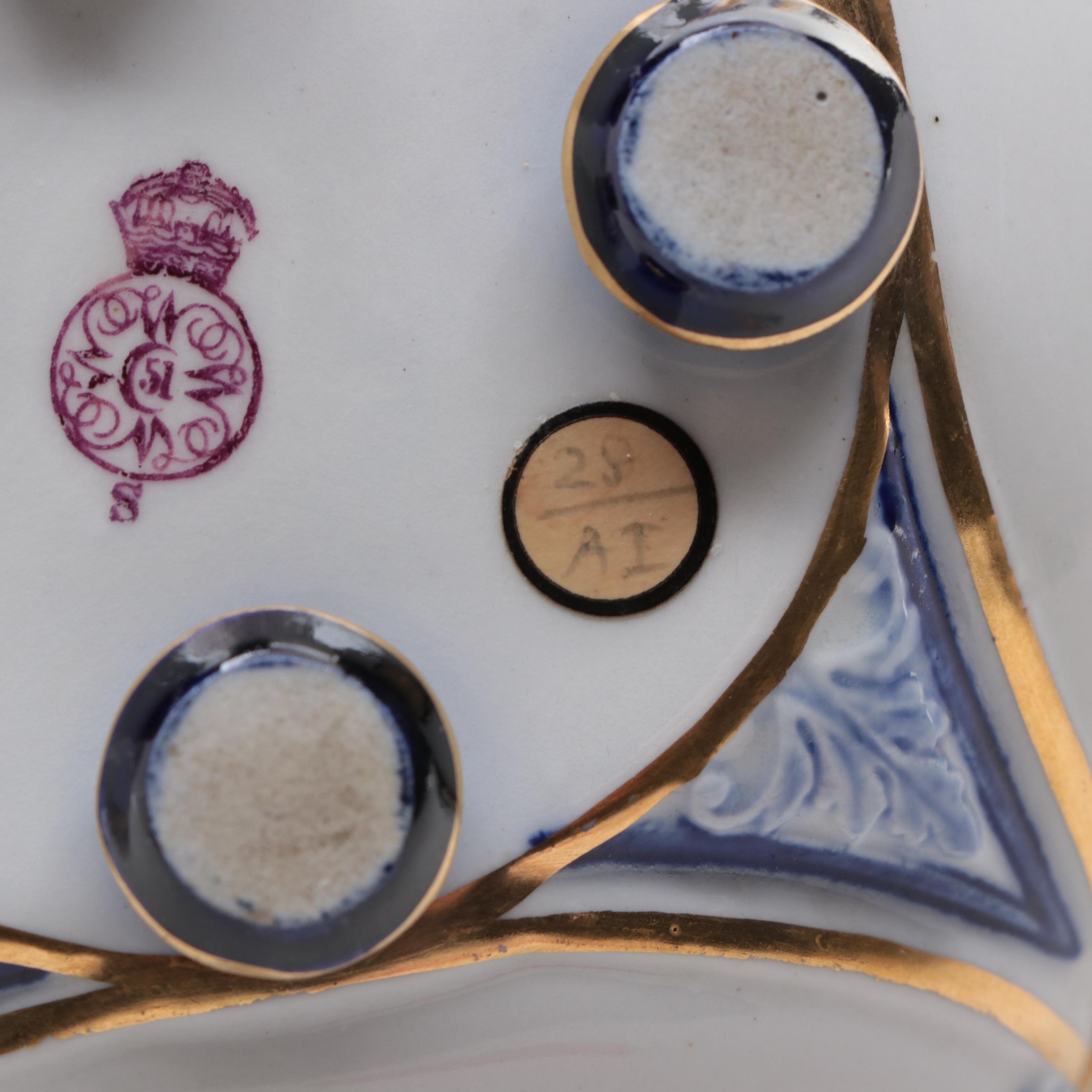 Royal Worcester Victorian Porcelain Teapot, Circa 1881 EBTH