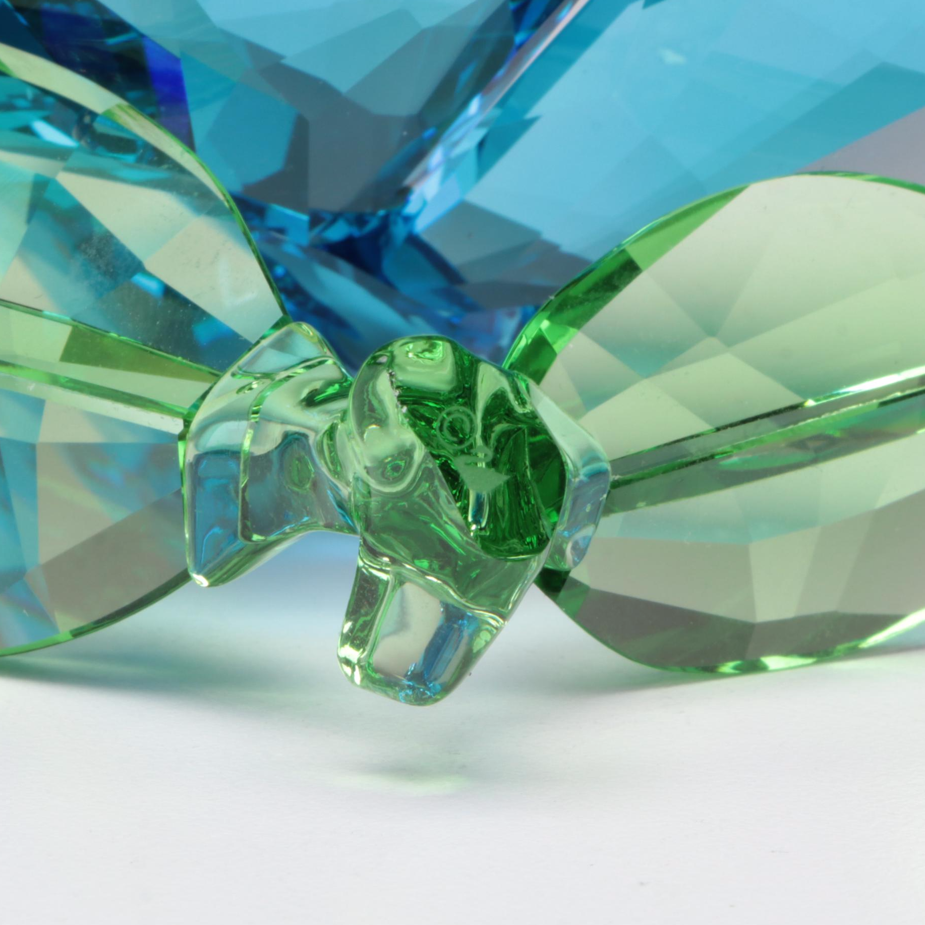 Swarovski Crystal Butterflies, Daisies, and Blue Butterfly Figurines EBTH