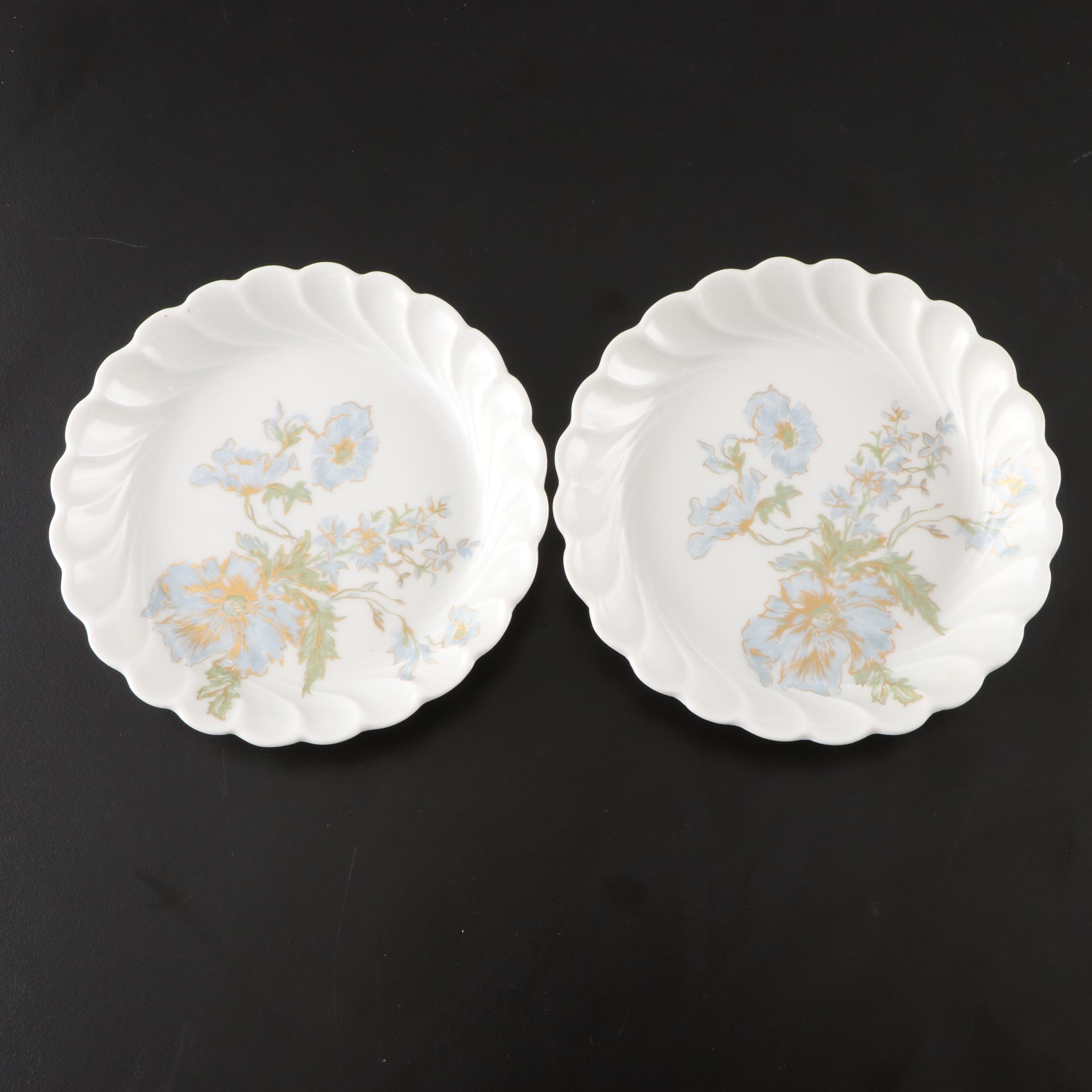 Assorted Vintage Decorative Serving Plates, Teacups, Sterling Teaspoons