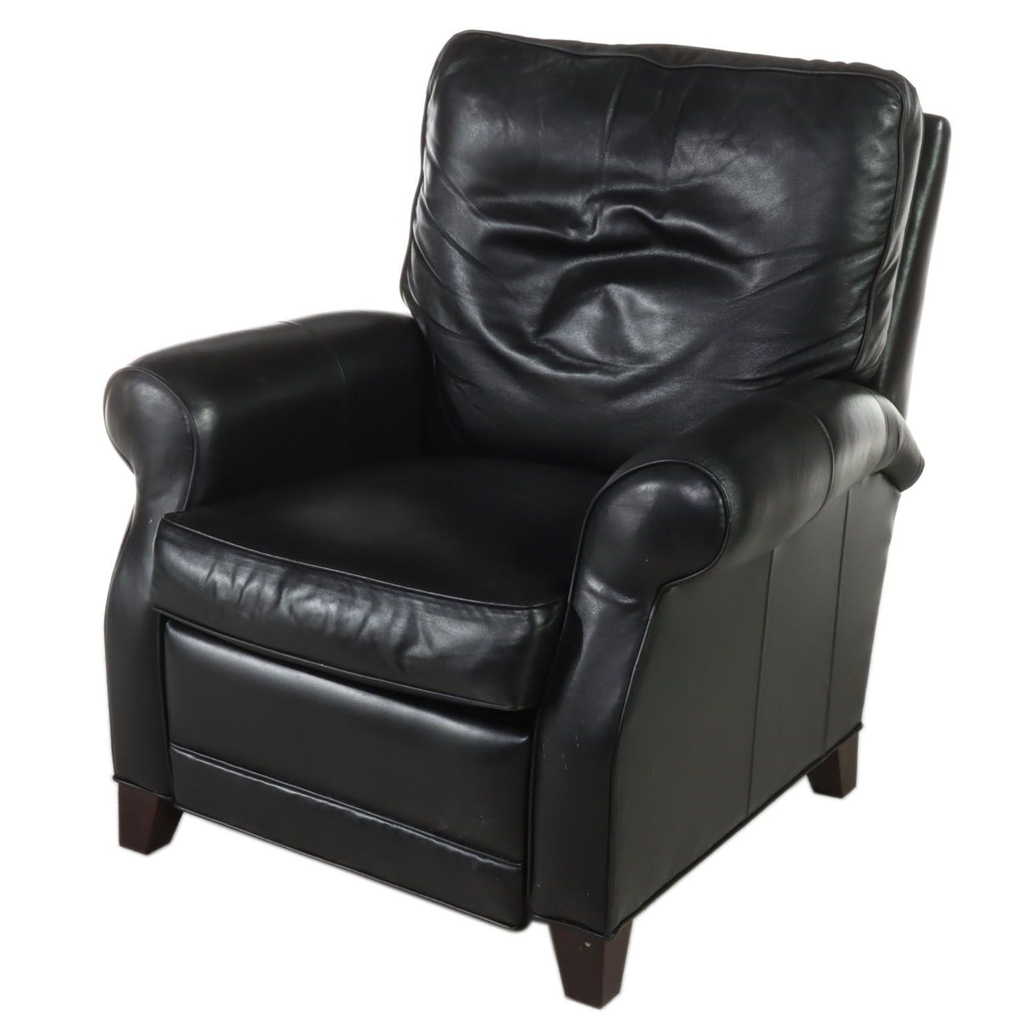 Motioncraft Black Leather Recliner EBTH