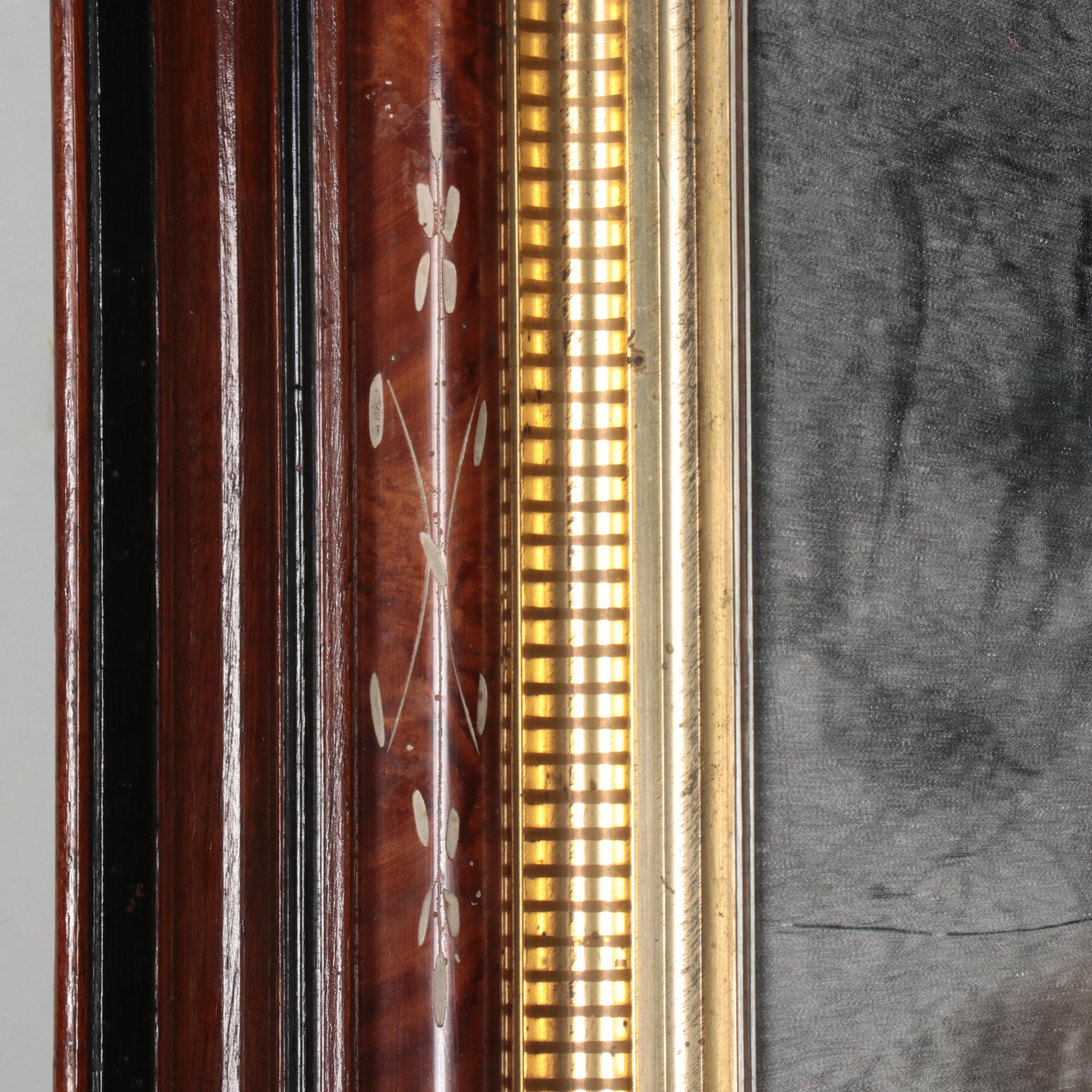 Eastlake Wood Wall Hanging Mirror EBTH