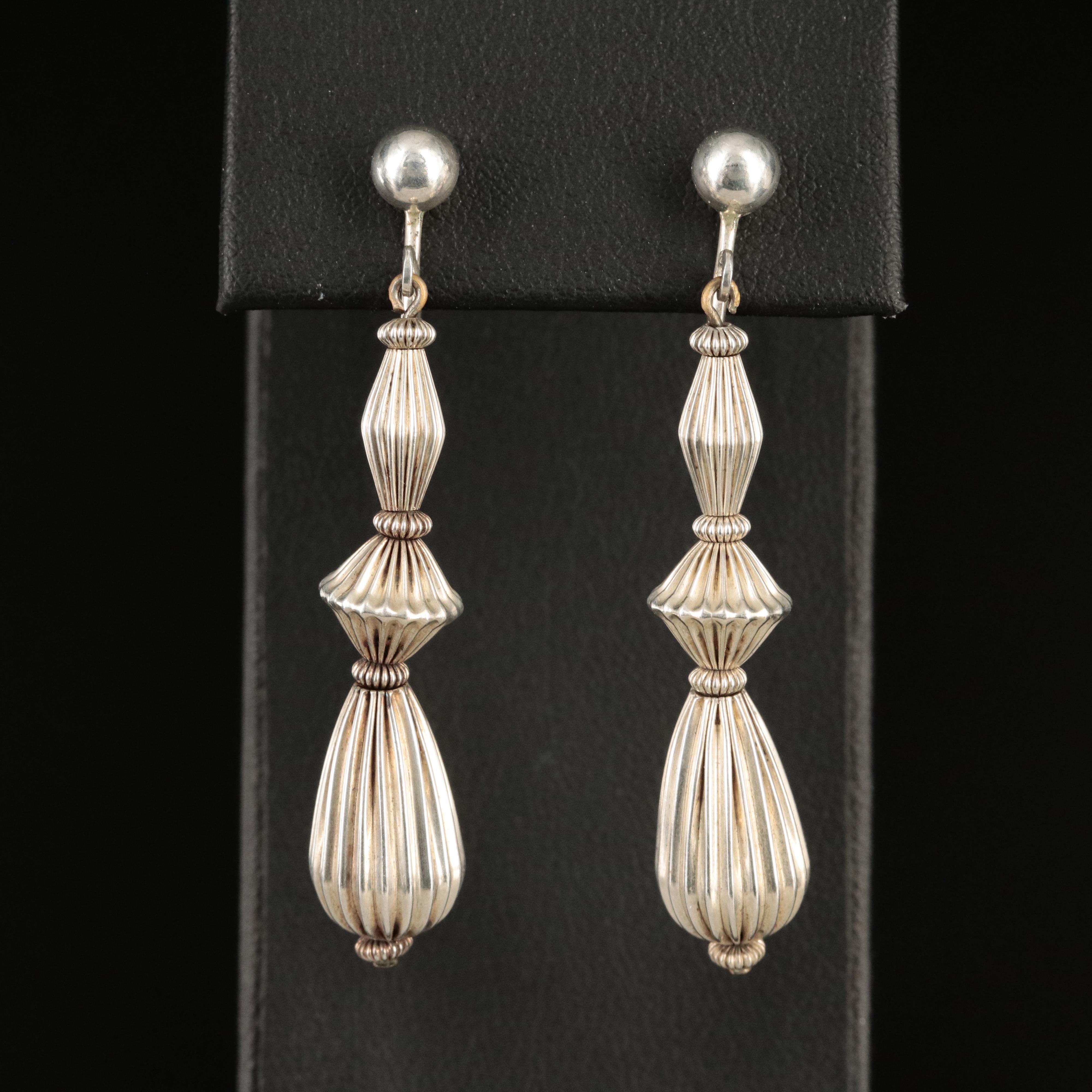 Sterling Pendulum Earrings EBTH
