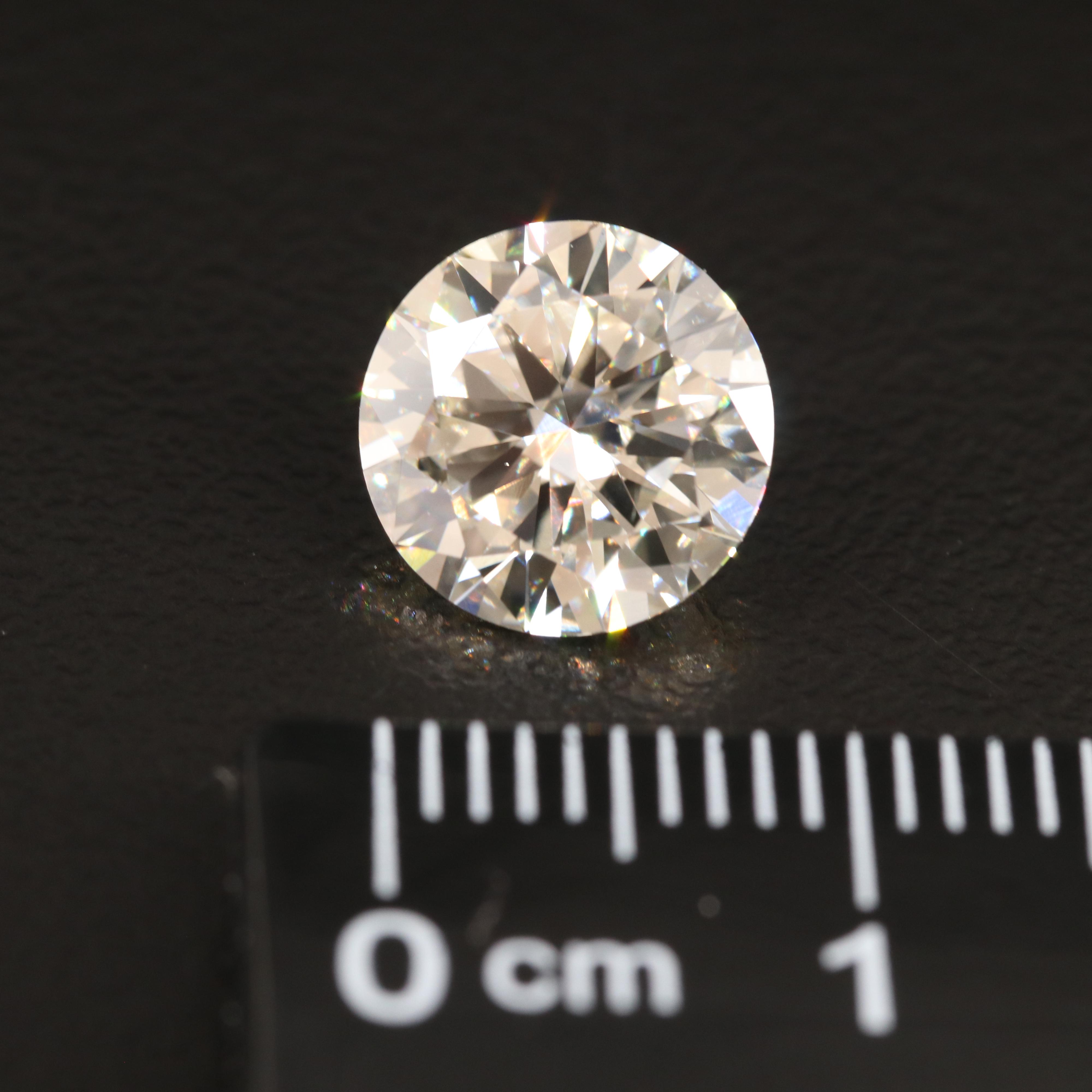 Loose 2.71 CT Lab Grown Diamond with Online Digital IGI Report EBTH