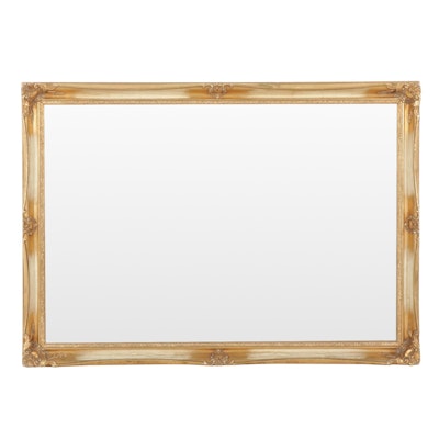Giltwood Framed Rectangular Wall Mirror