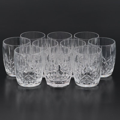 Waterford Crystal "Lismore" and "Westhampton" Double Old Fashioned Glasses