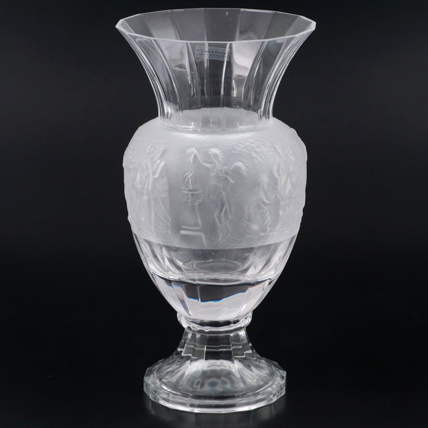 Cristalli Di Firenze Glass Vase