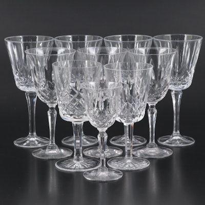 Waterford Crystal "Lismore" Water Goblet with More Glass Stemware