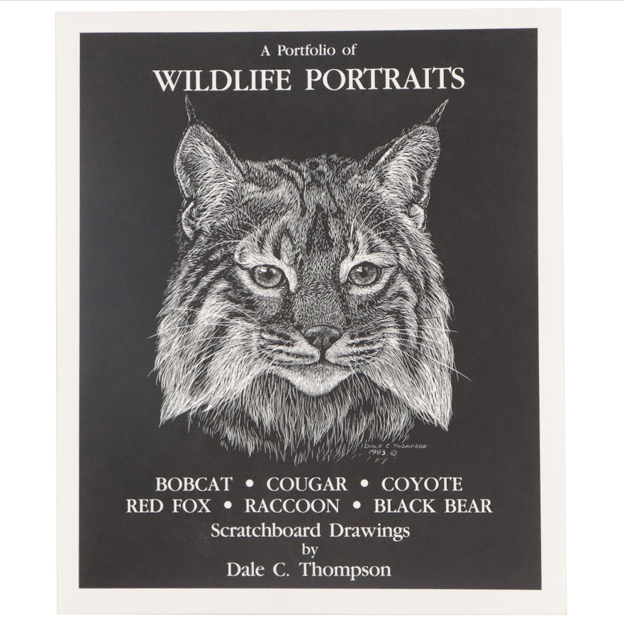 Photomechanical Prints After Dale C. Thompson "Portfolio of Wildlife Portraits"