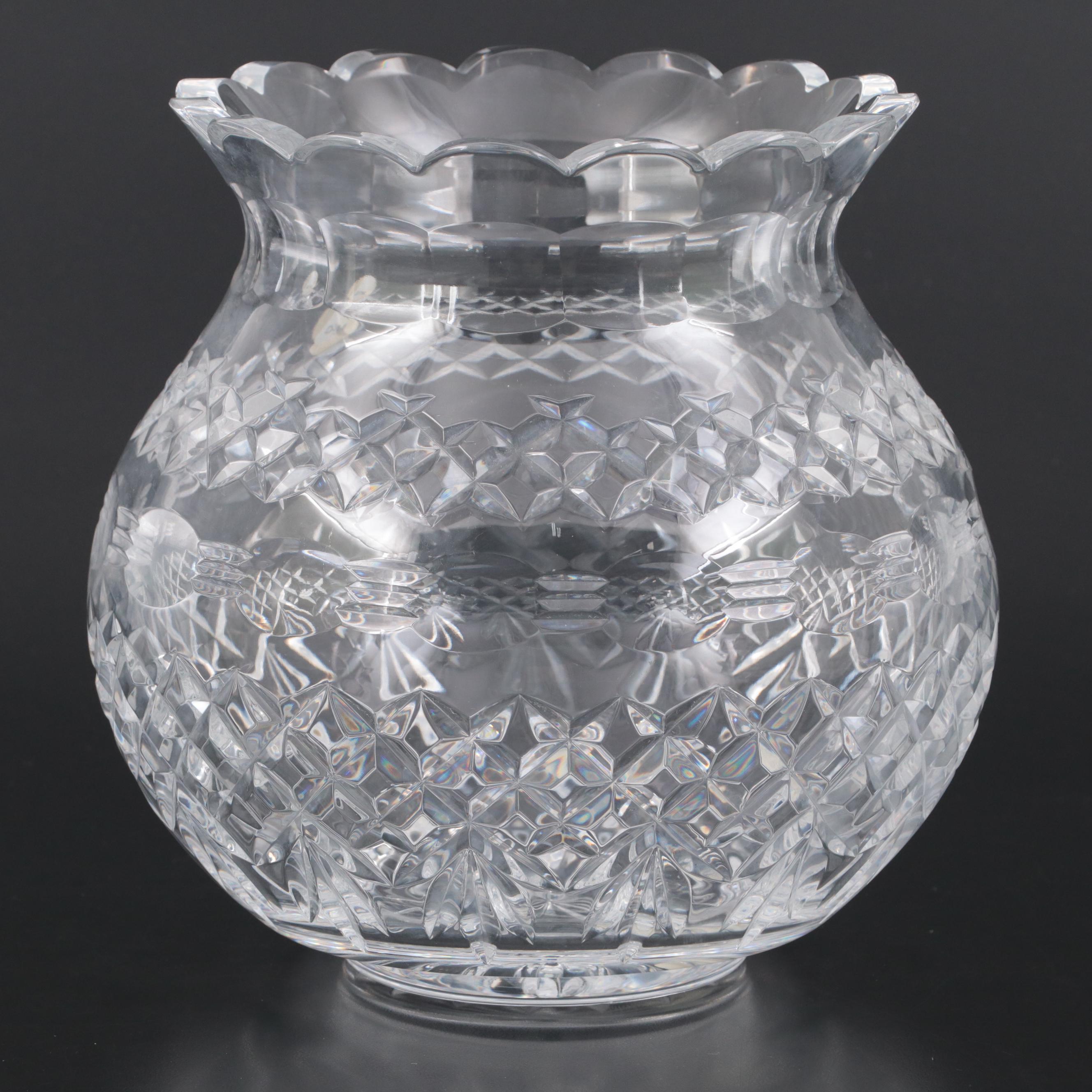 Waterford "Martha Washington" Crystal Vase EBTH