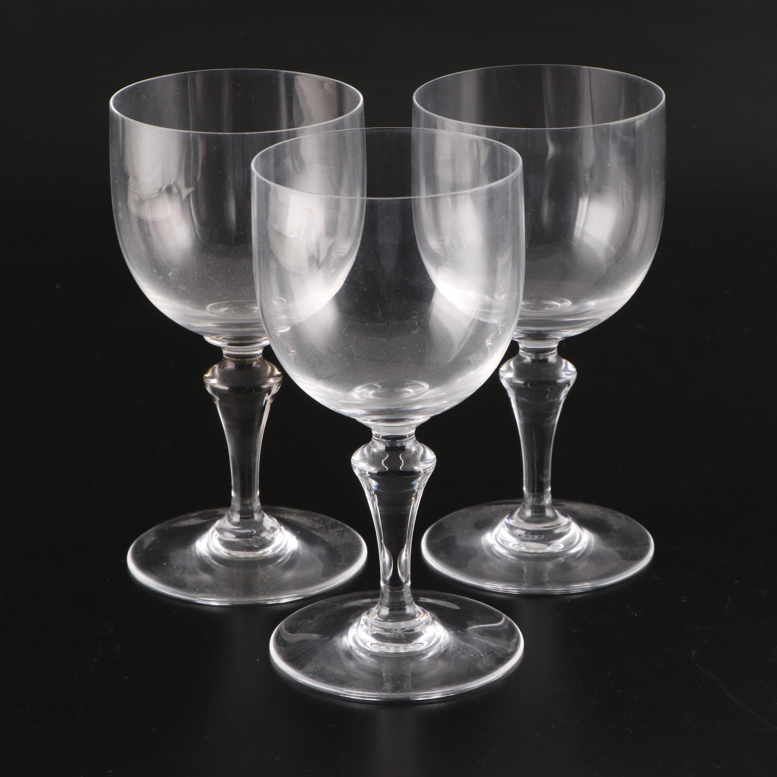 Baccarat "Normandie" Crystal Water Goblets EBTH
