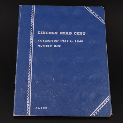 Whitman Album of Lincoln Cents, 1909 to 1940