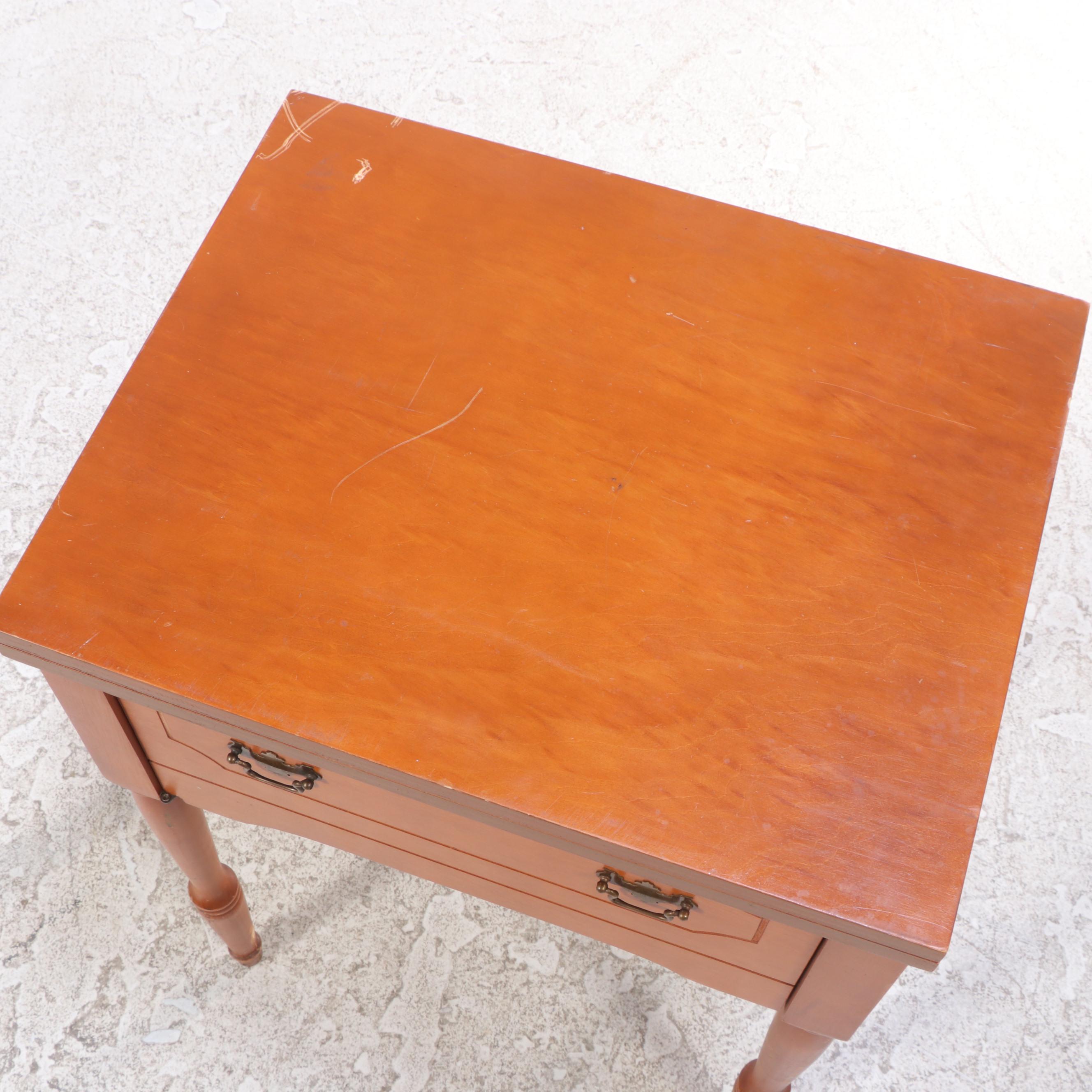 Dressmaker YM40 Electric Sewing Machine with Sewing Table, Mid20th