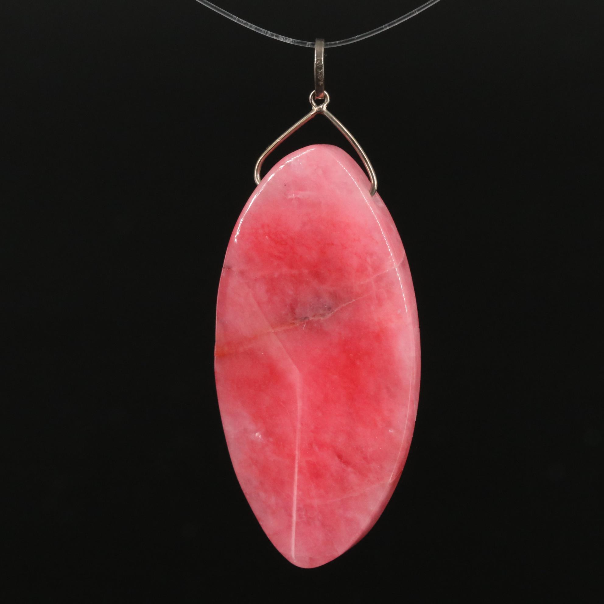 14K Quartzite Pendant EBTH