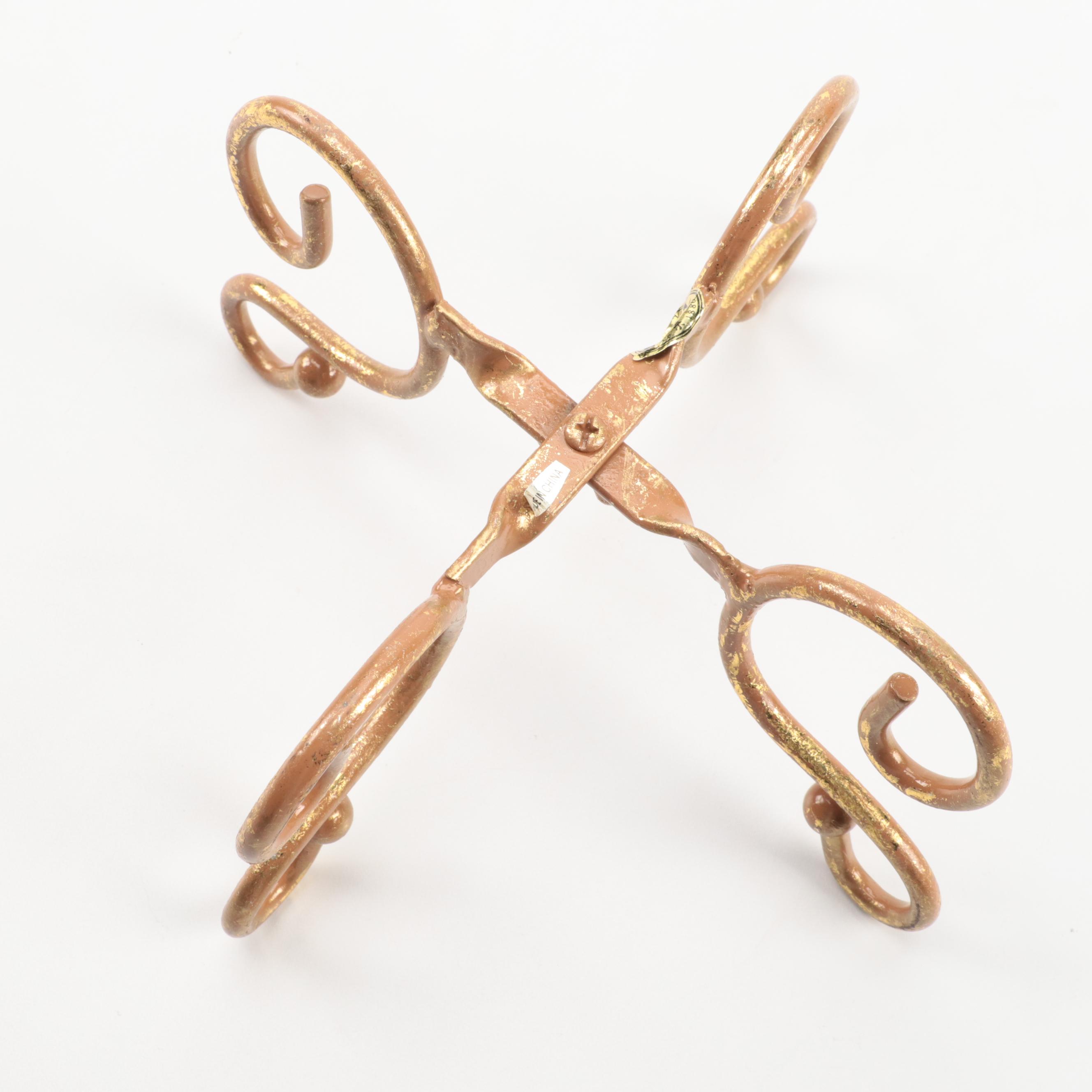 Wedgwood Pink Jasperware Teapot and Box, Royal Doulton Place Card