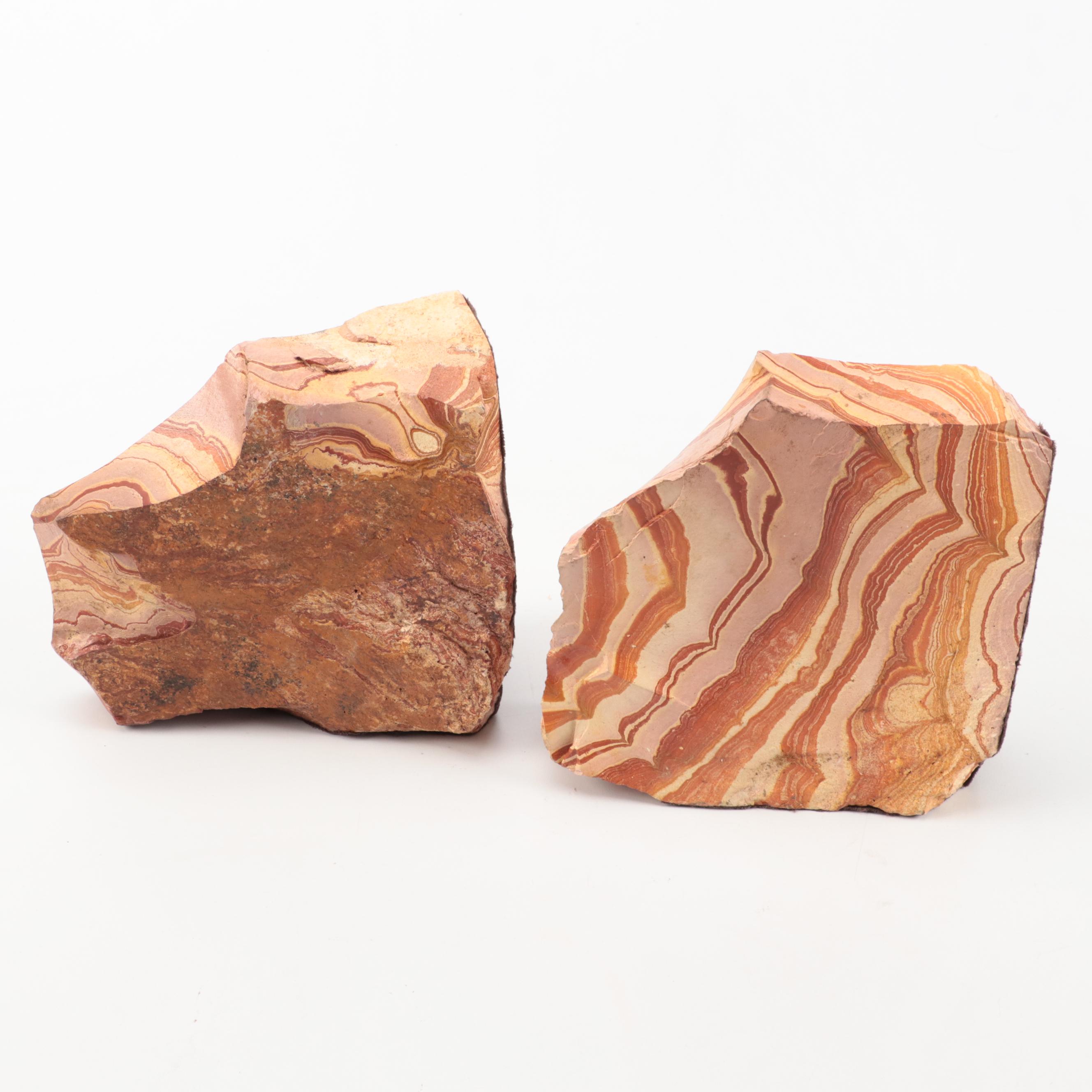 Pair of Sandstone Bookends EBTH