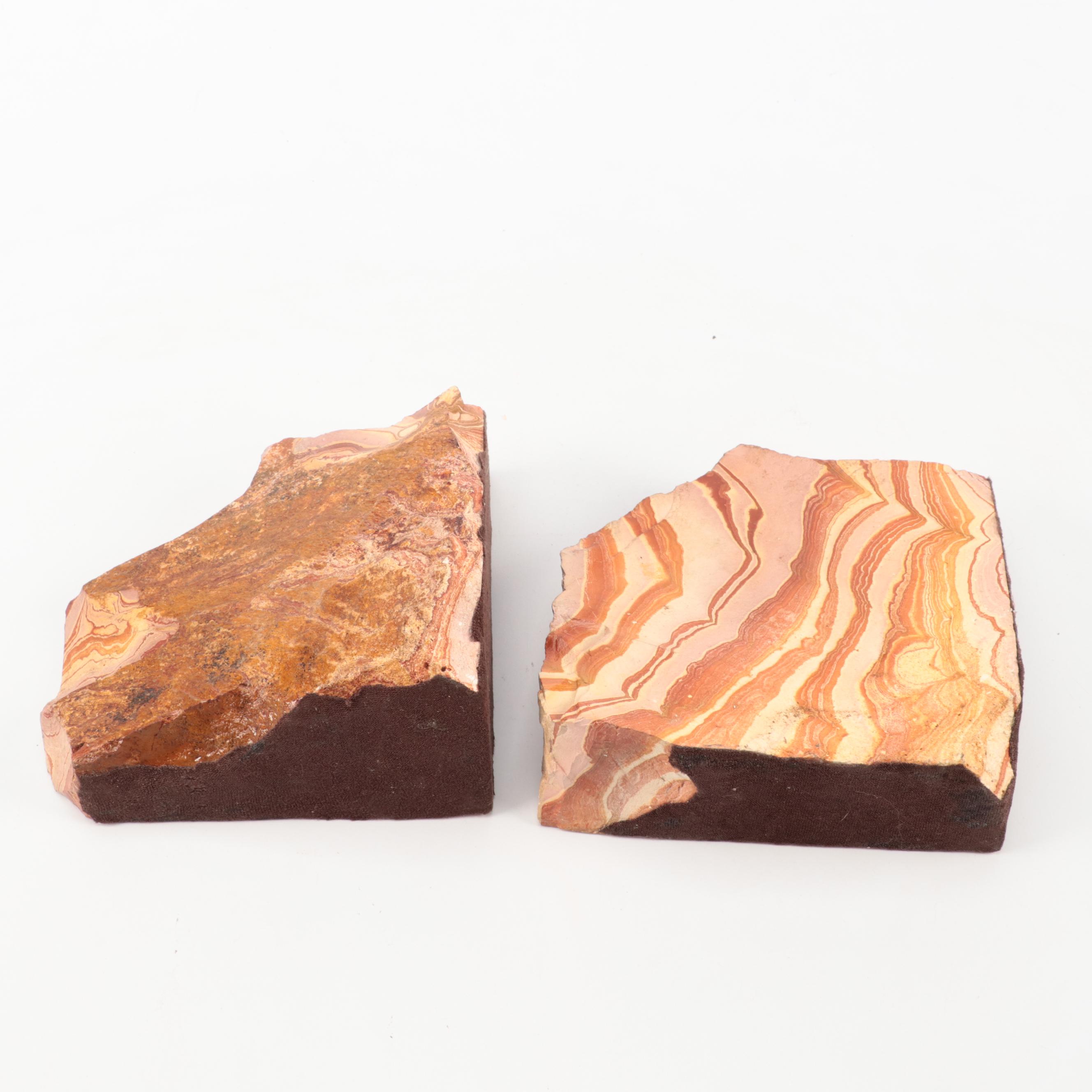 Pair of Sandstone Bookends EBTH