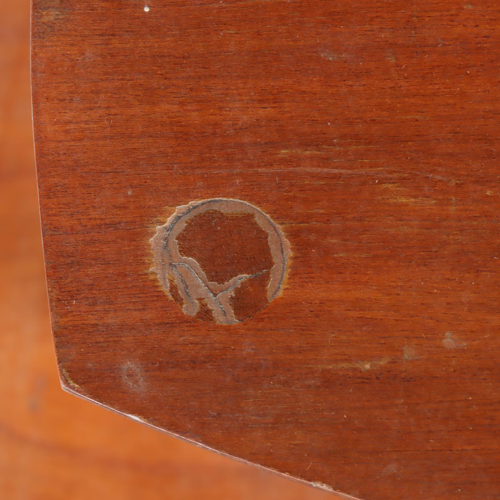 Brandt Mid Century Modern Cherrywood Two-Tier Side Table | EBTH