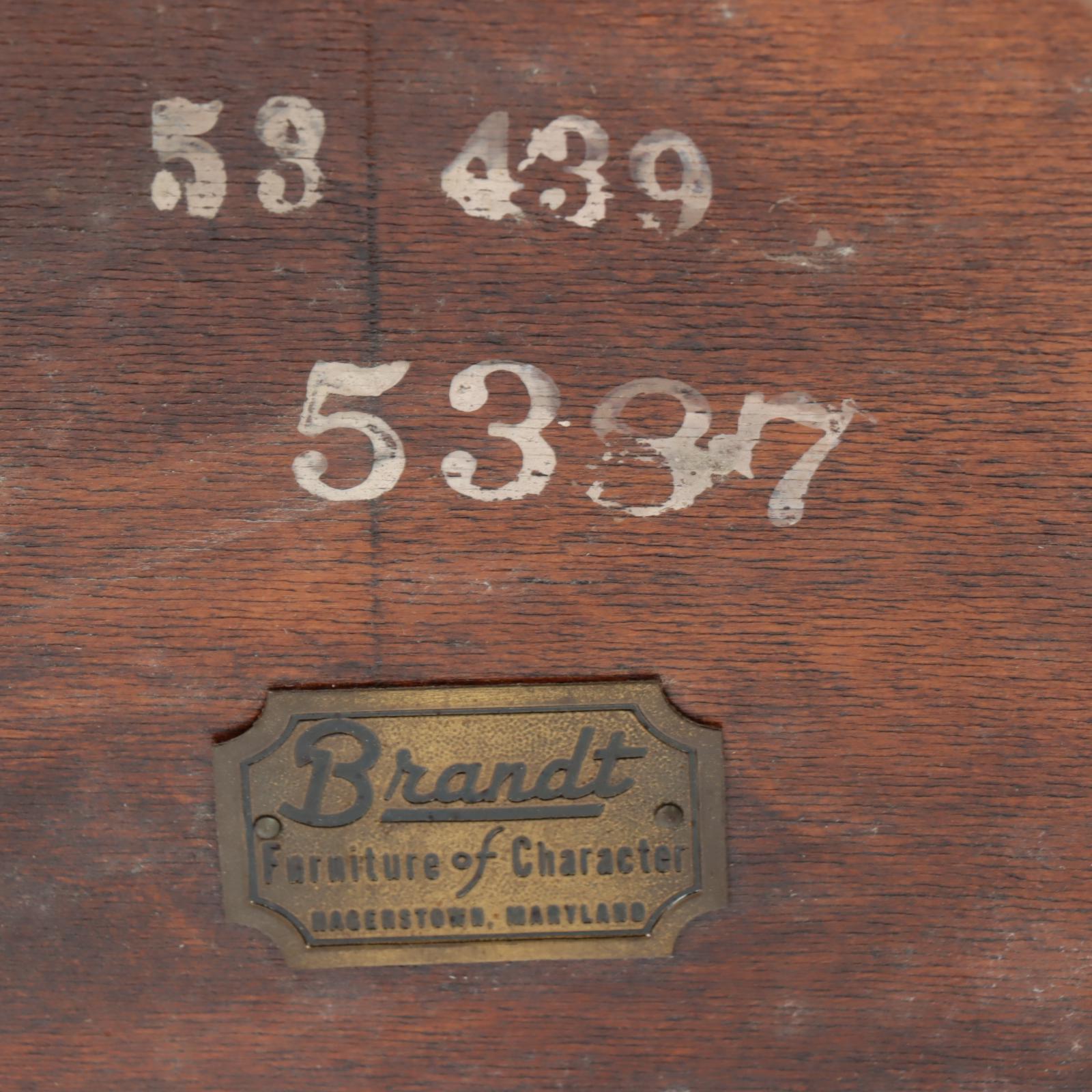 Brandt Mid Century Modern Cherrywood Two-Tier Side Table | EBTH