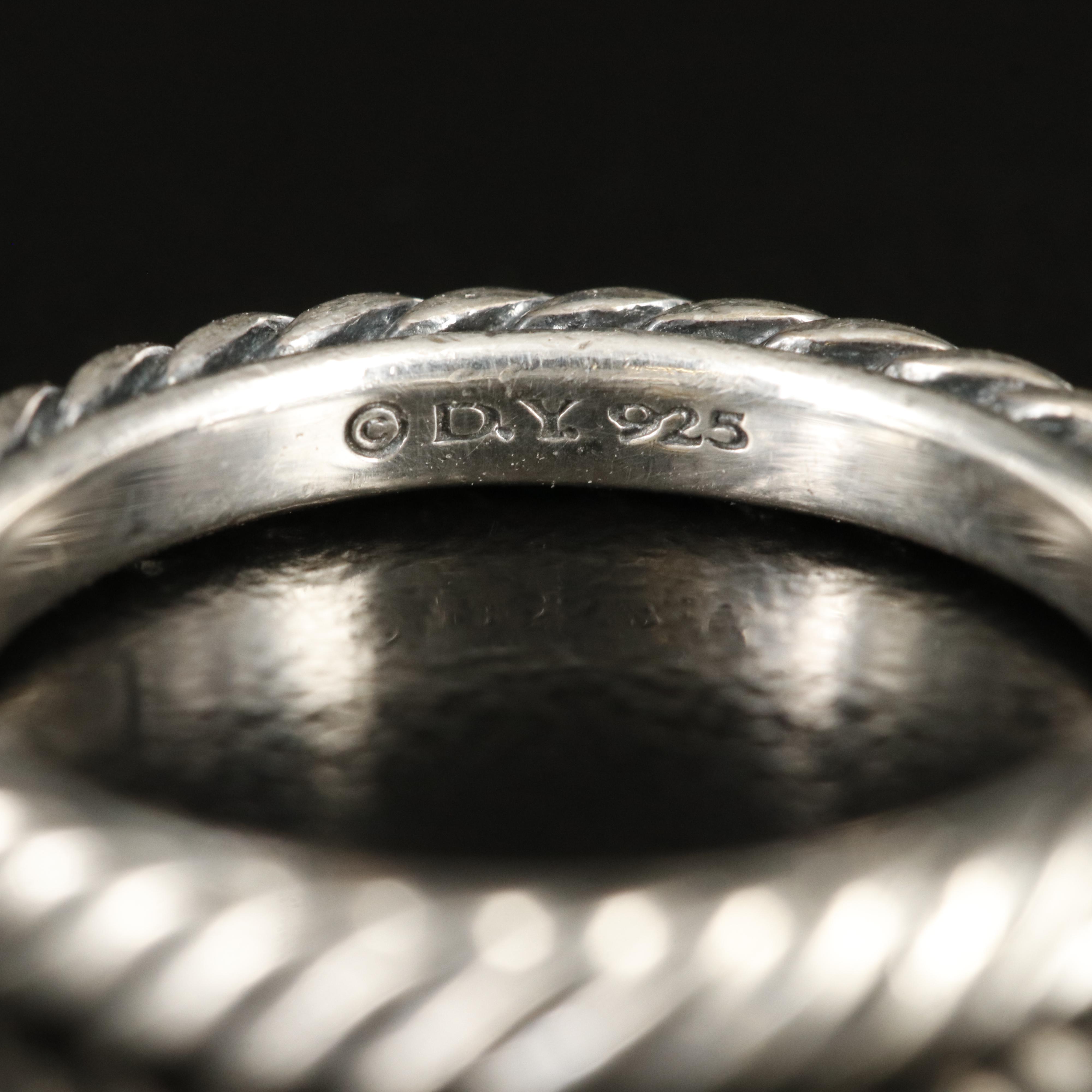 David Yurman Cable Collectibles Sterling Stack Ring | EBTH