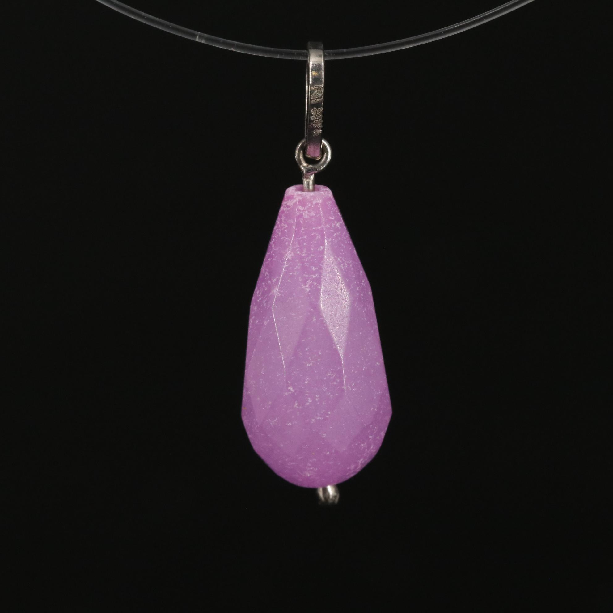 14K Quartzite Pendant EBTH