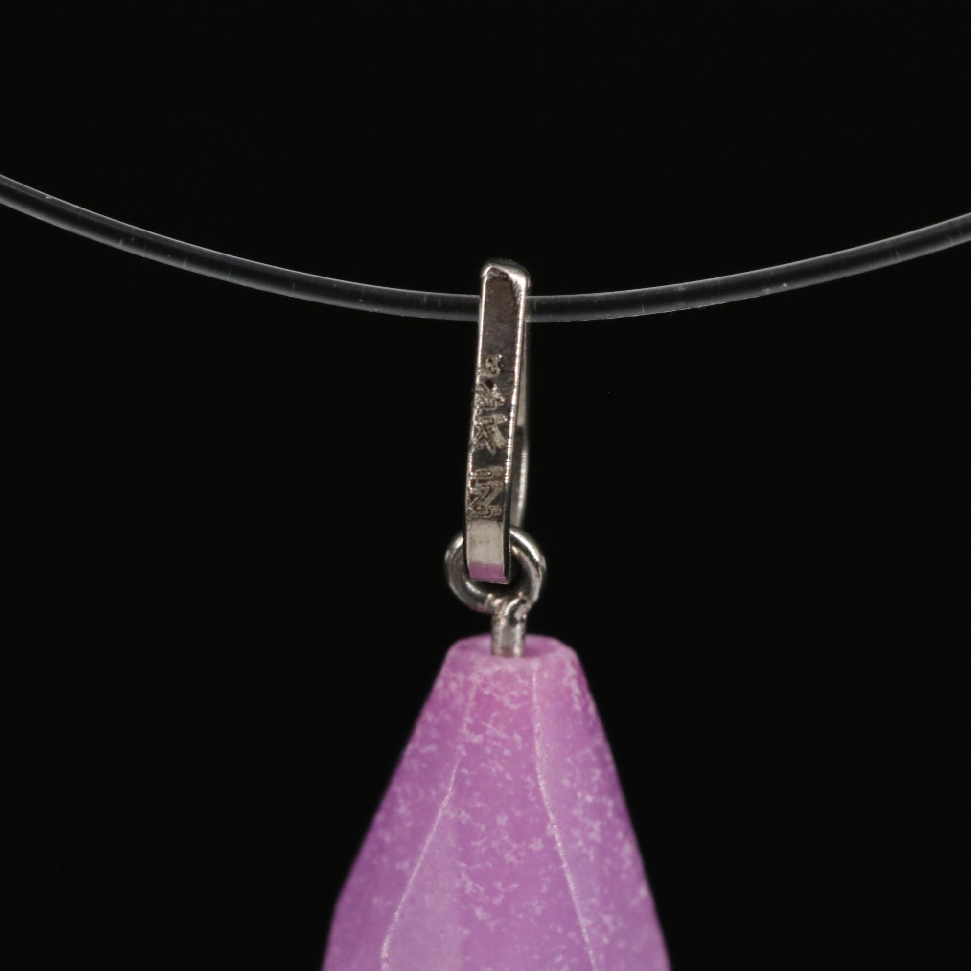 14K Quartzite Pendant EBTH