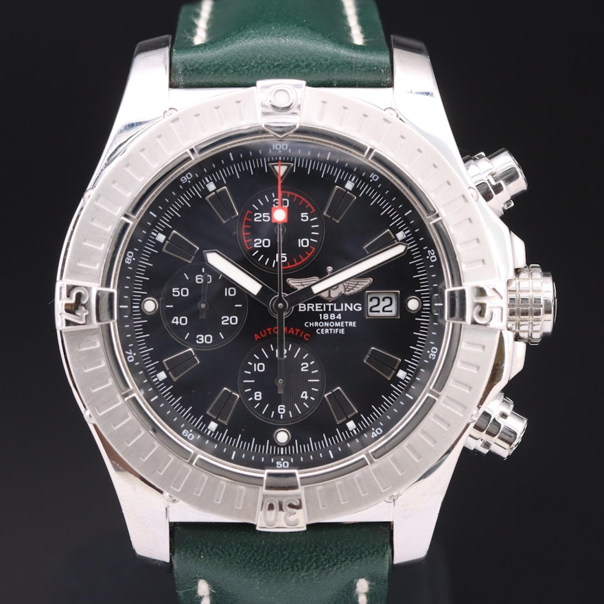 Breitling Super Avenger Chronograph 48mm Automatic Wristwatch