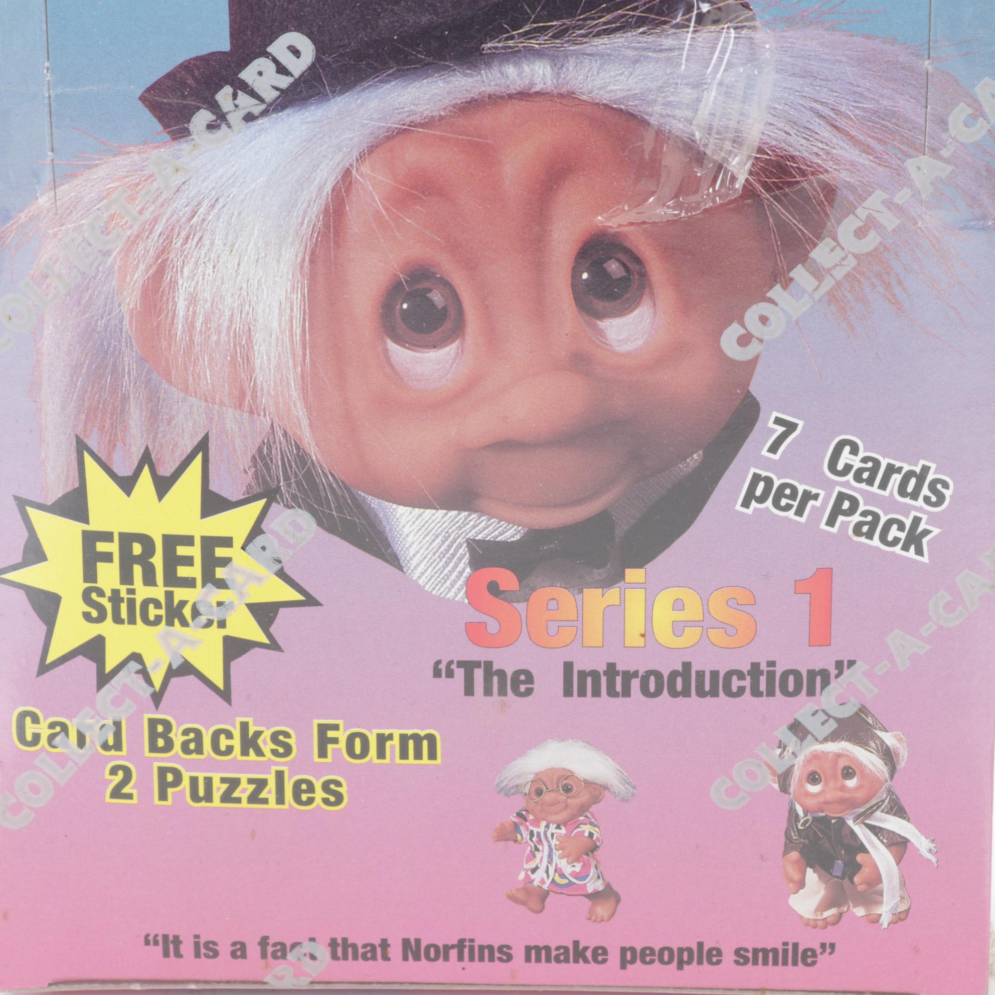 Norfin Trolls Series 1 Sealed Set of Trading Cards EBTH