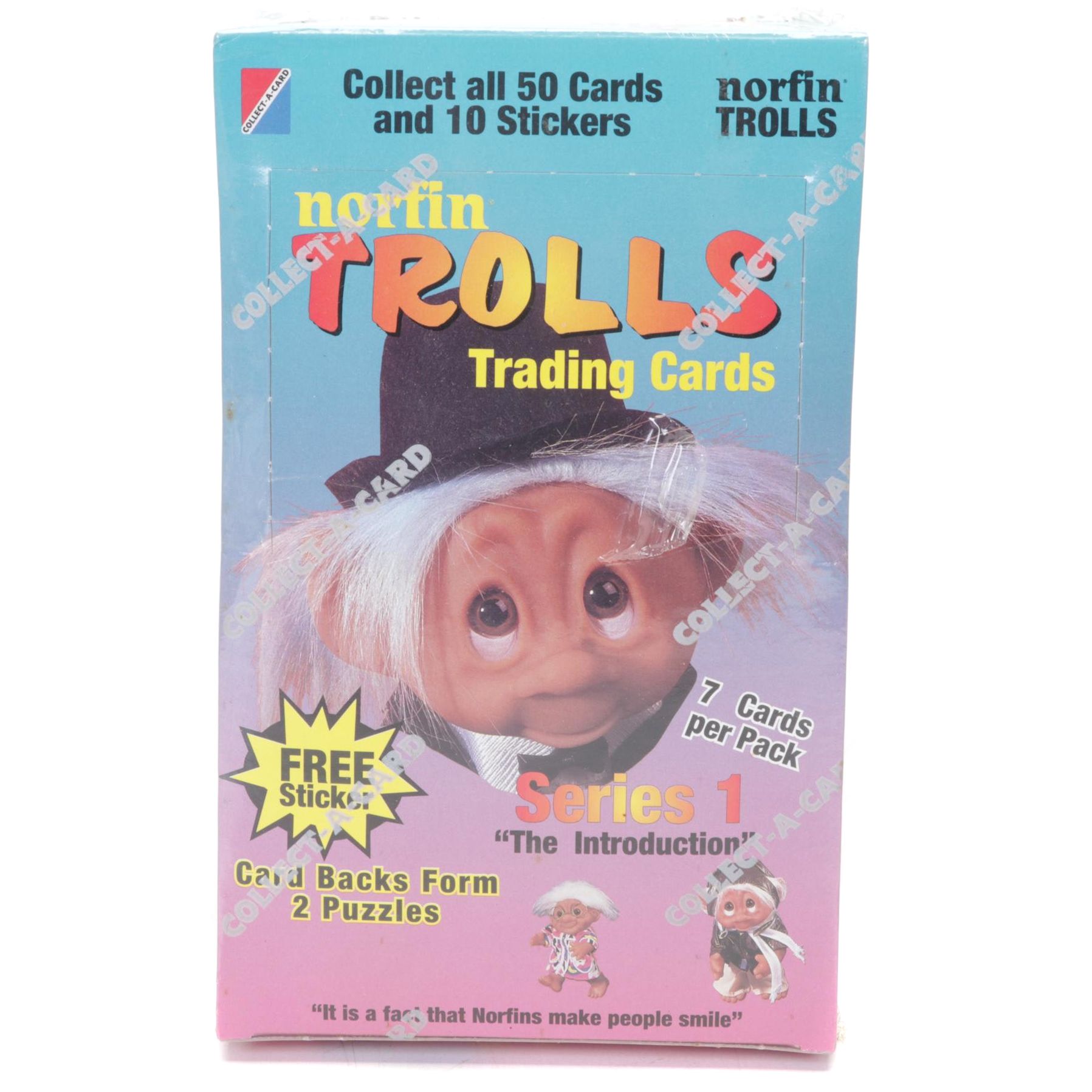 Norfin Trolls Series 1 Sealed Set of Trading Cards EBTH