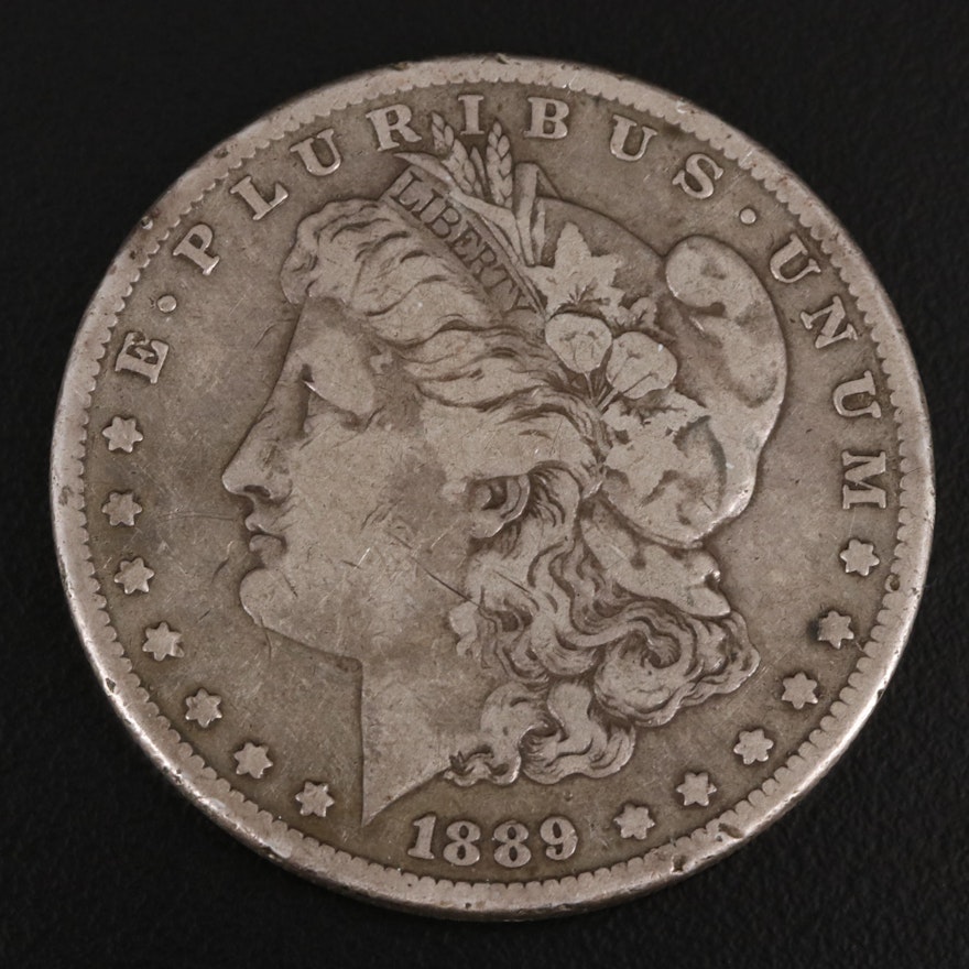 Key Date 1889 Carson City Morgan Silver Dollar