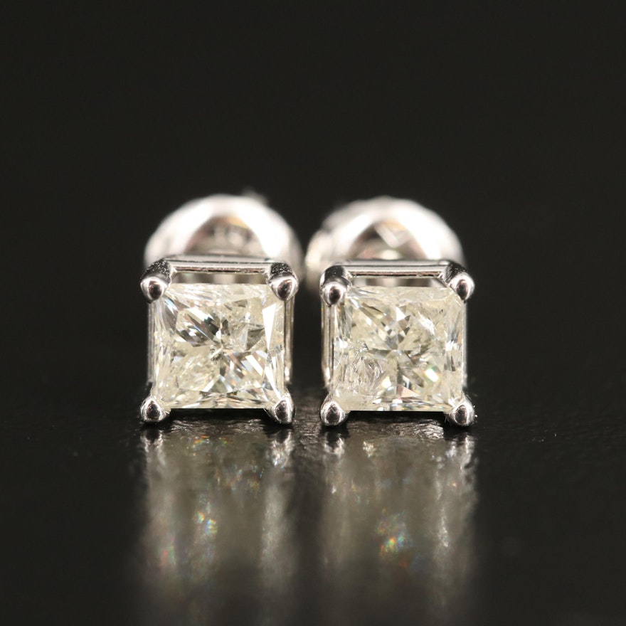EFFY 14K 0.75 CTW Diamond Stud Earrings