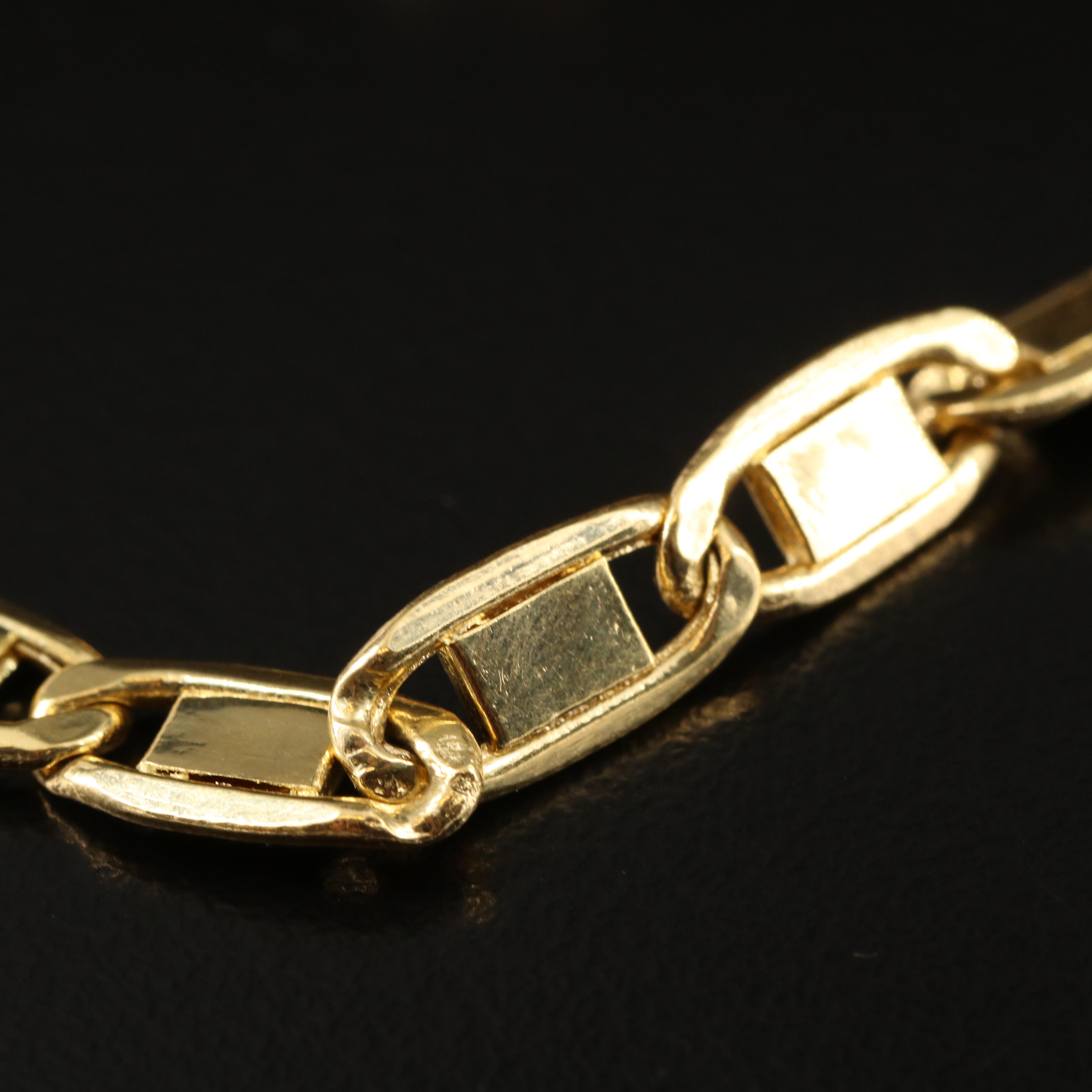 18K Mariner Chain Bracelet EBTH