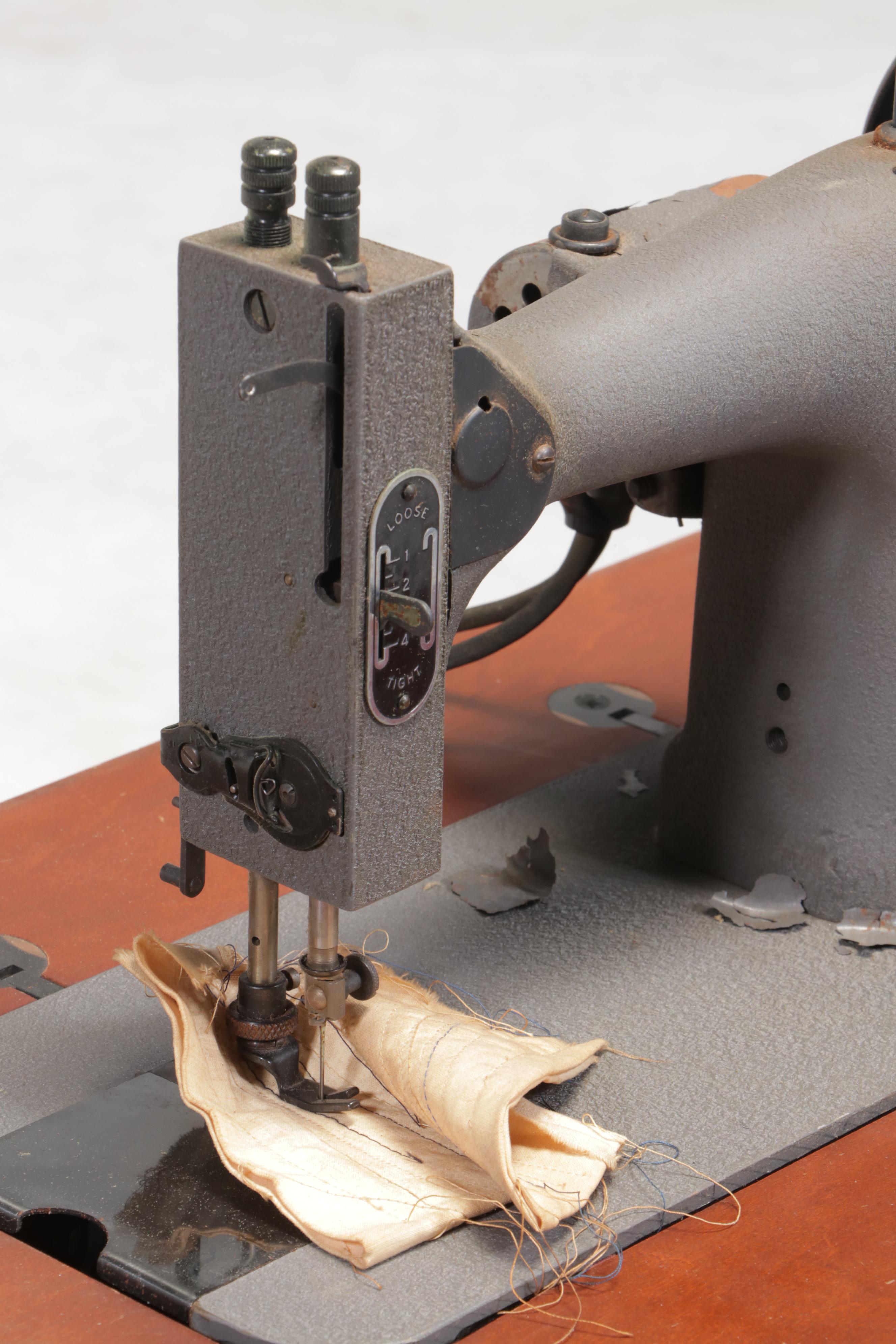 Kenmore E6354 Rotary Sewing Machine with Sewing Table, Early/Mid 20th