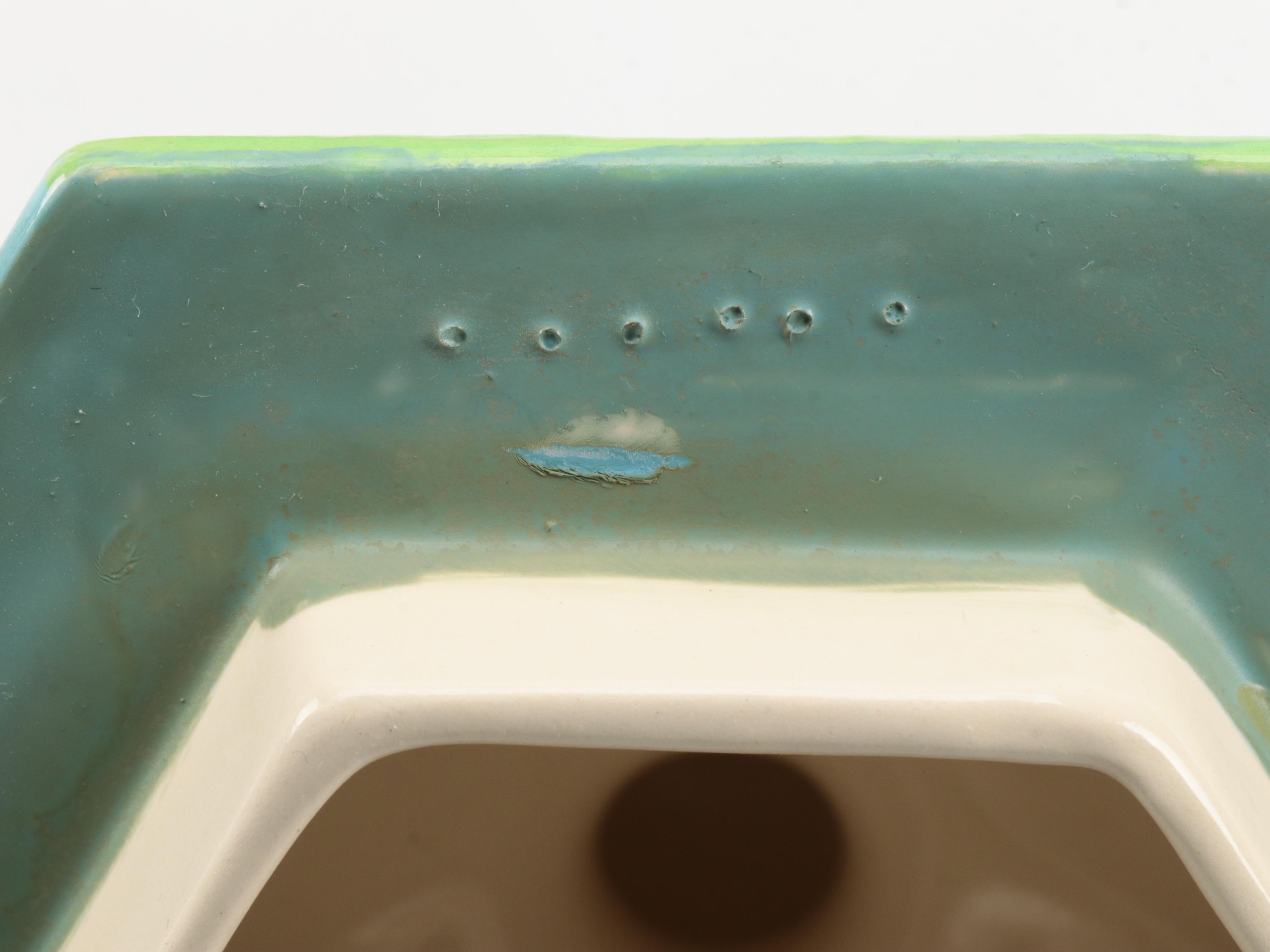 Chinese Butterfly Ginger Jar and Fishbowl Planter with Carved Stand EBTH